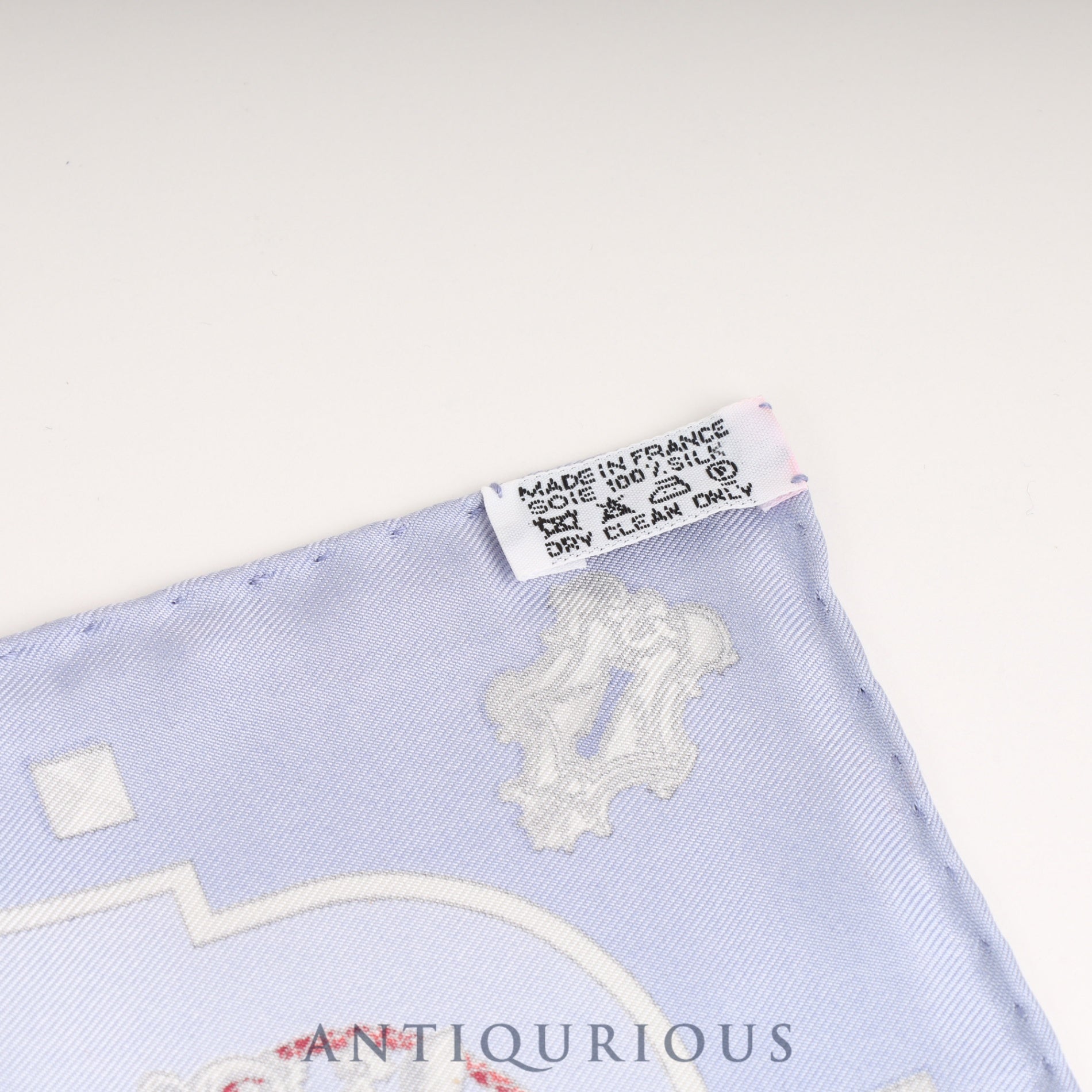 エルメス スカーフ カレ45 LES CLES 鍵 SILK100%
