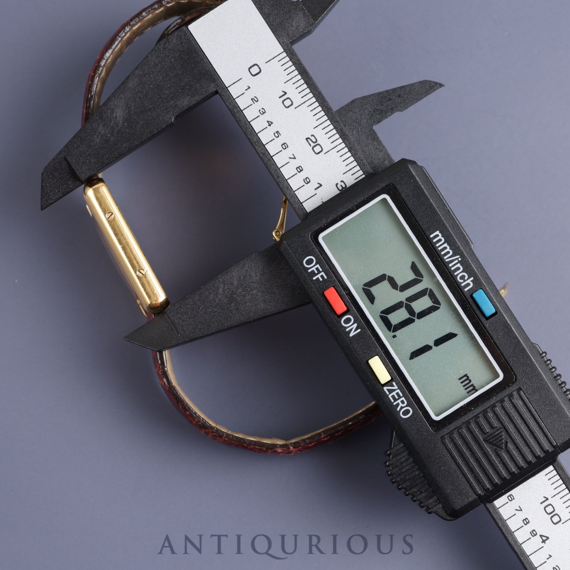 カルティエ マストタンク SM W1005554 / 5057001 クォーツ Cal.057 SV925 純正革ベルト 純正Dバックル オパラン文字盤 保証書(1998年)オーバーホール済み