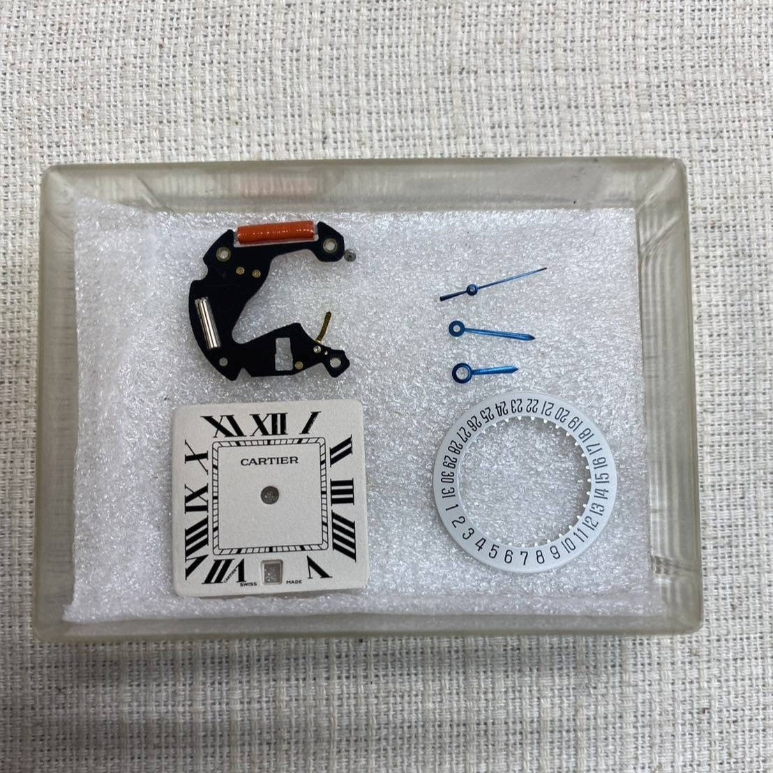 Cartier Santos Galbee LM W20011C4 / 1566 Quartz Cal.687 SS/YG SS/YG Ivory Dial Box Overhauled