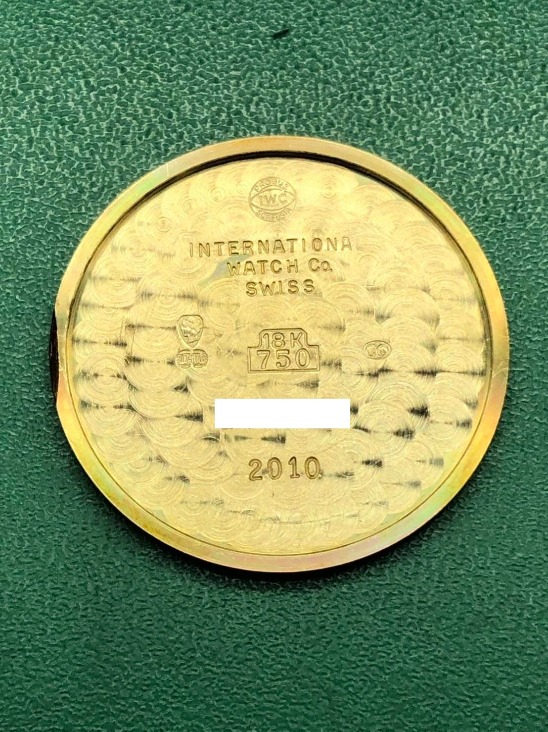 IWC ポートフィノ 2010 アイダブリュシー