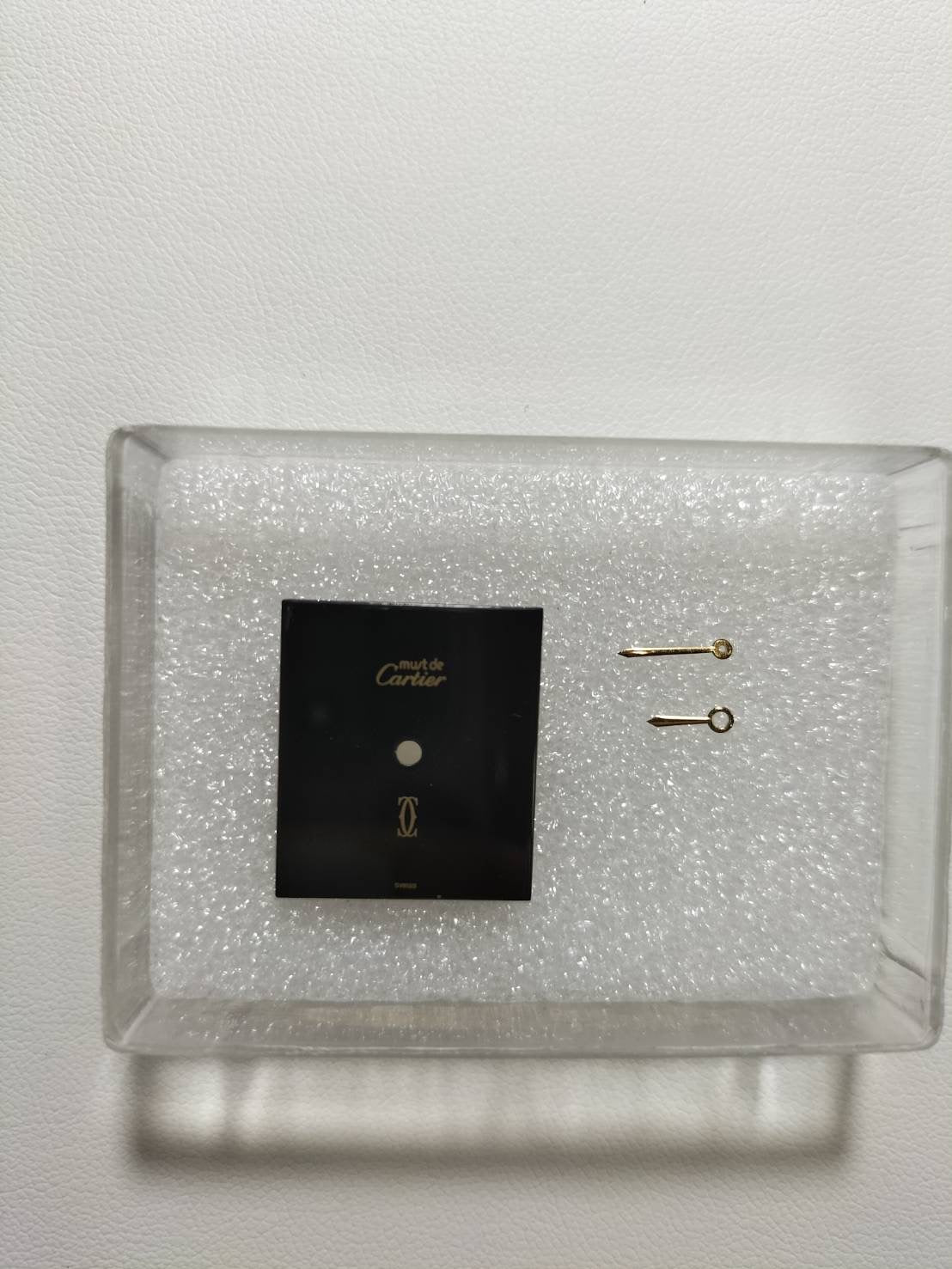 カルティエ マストタンク LM 6 手巻き Cal.78-1 SV925 革 純正ピンバックル(GP)オニキス文字盤(SWISS表記 )オーバーホール済み