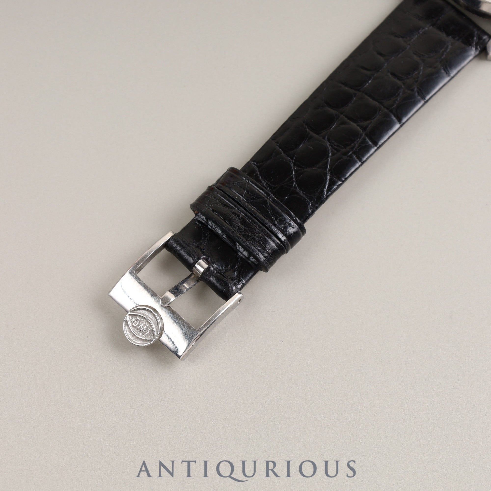 IWC Old Inter Manual Winding Cal.89 SS Leather Genuine Buckle (SS) Silver Dial 2024/6/13 Overhauled IWC