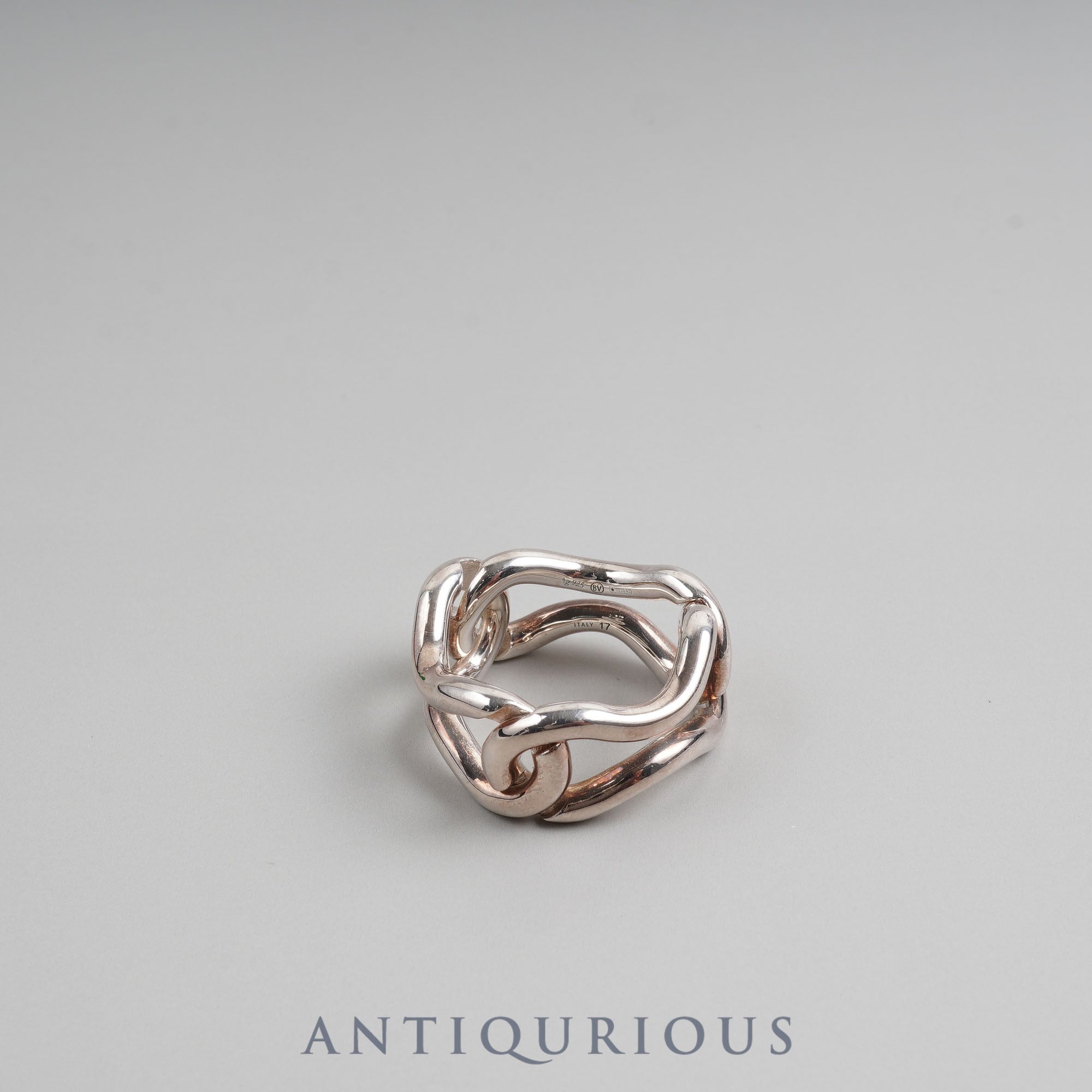 Bottega Veneta Ring Size 17 SV925 Box Bag