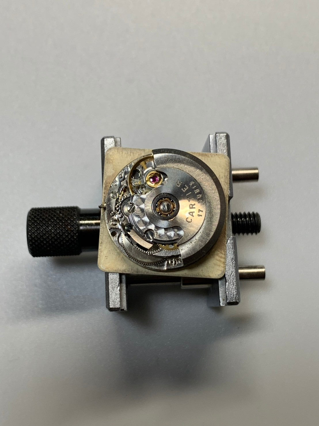 Cartier Santos Carrée LM 2961 Automatic Cal.2671 SS/YG SS/YG White Roman Dial (SWISS marking) Box Warranty (blank) Booklet Overhauled