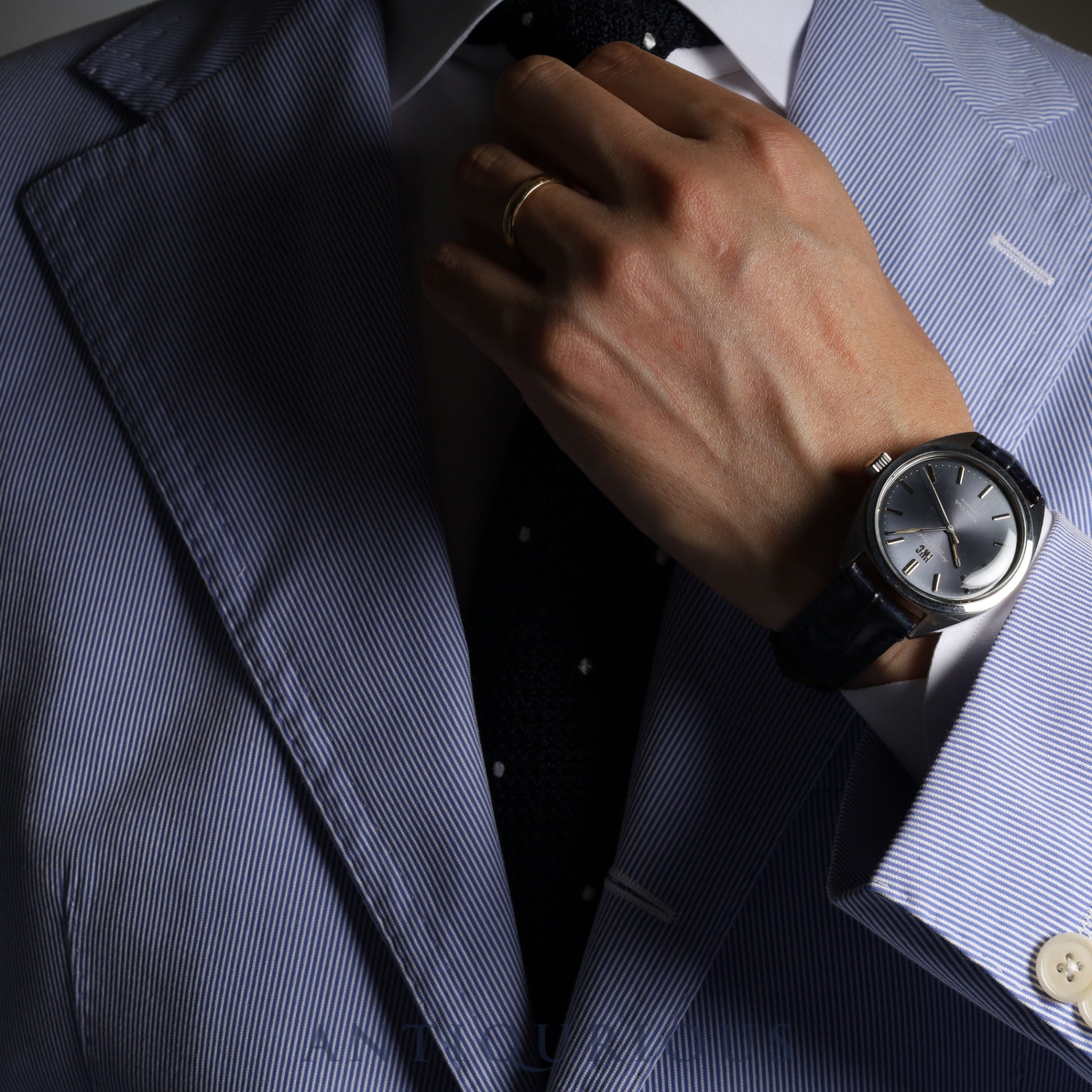 IWC Yacht Club 854B Automatic Cal.854 SS Leather Blue Dial IWC