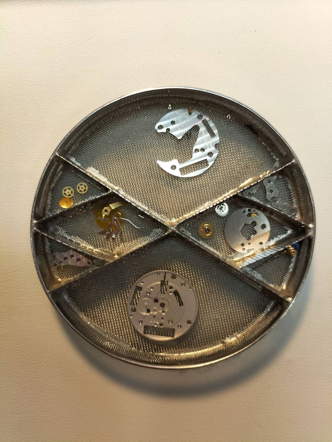 Cartier Must Tank GM (XL) W1013754 / 2413 Quartz Caliber 687 SV925 Leather Strap with Genuine D-Buckle (GP) Ivory Roman Dial Overhauled