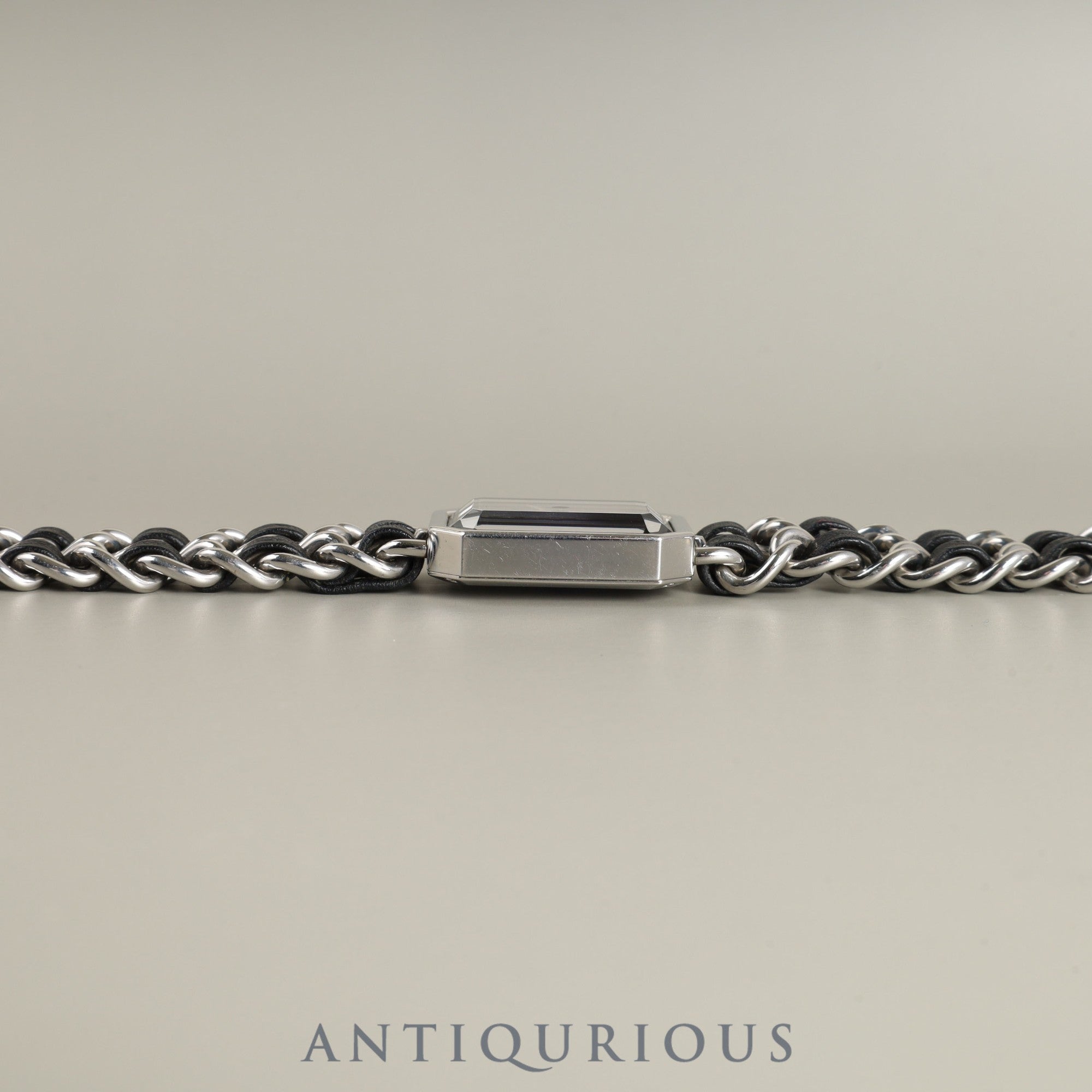 Chanel Premiere M H0001 Quartz Cal.976.001 SS SS/Leather Black Dial Box Overhauled