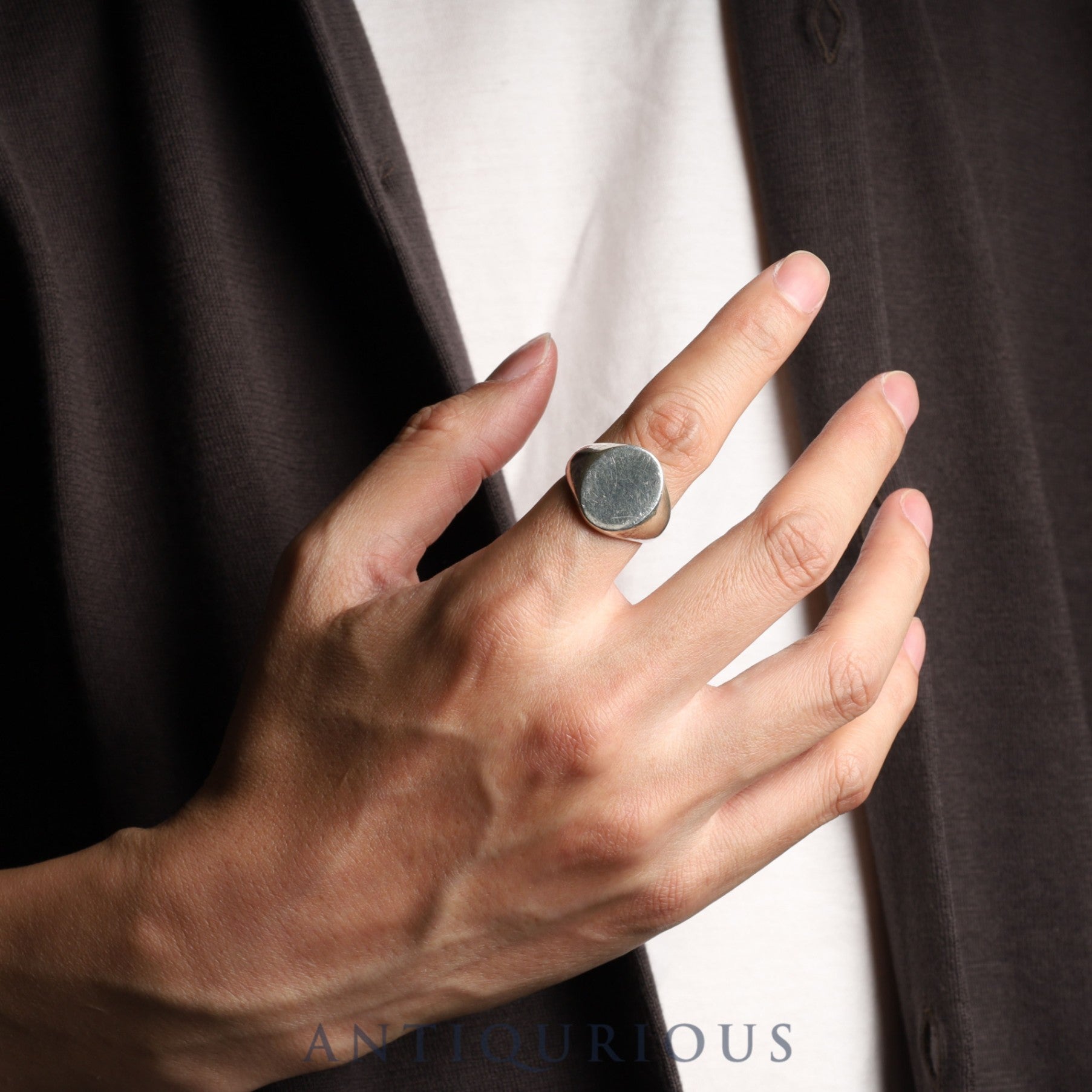 メゾンマルジェラ リング シグネット SV925 箱