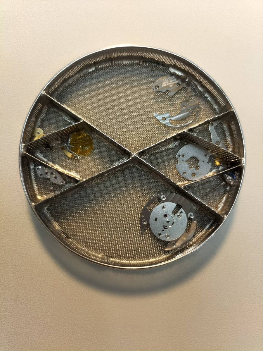 Cartier Must Colisee 690002 Quartz Cal.90 SV925 Leather Genuine D Buckle (SS) White Roman Dial Overhauled