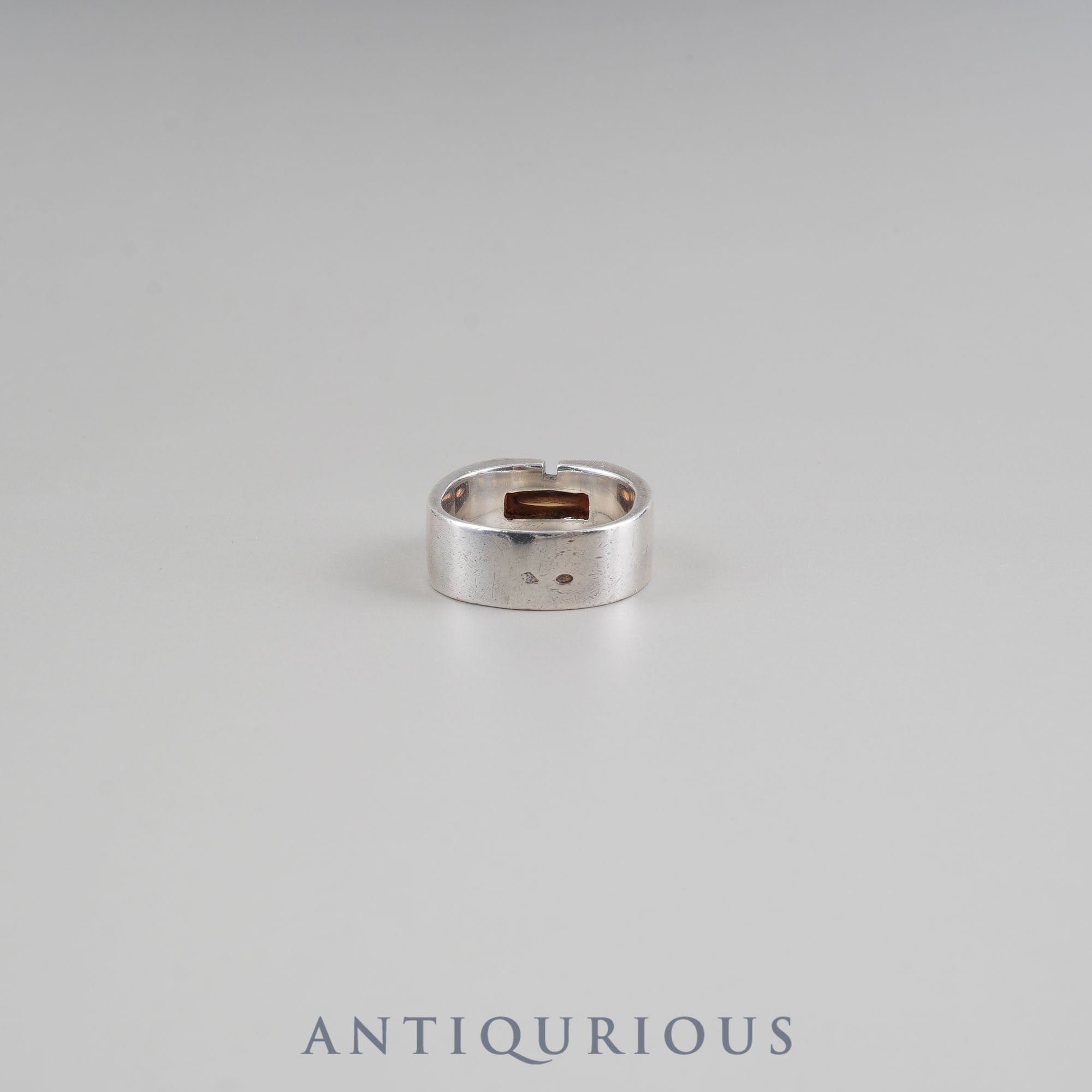 Hermes Ring Vintage Bucket SV925/YG #52