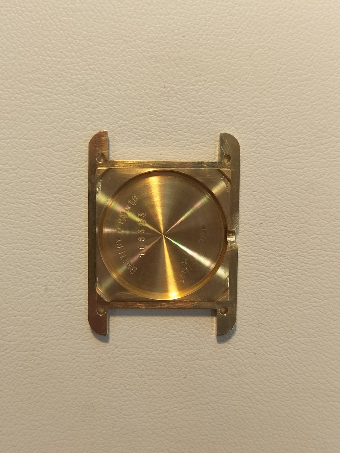 カルティエ マストタンク SM W1005554 / 5057001 クォーツ Cal.057 SV925 革 純正尾錠(GP)オパラン文字盤 オーバーホール済み 新品仕上げ済み