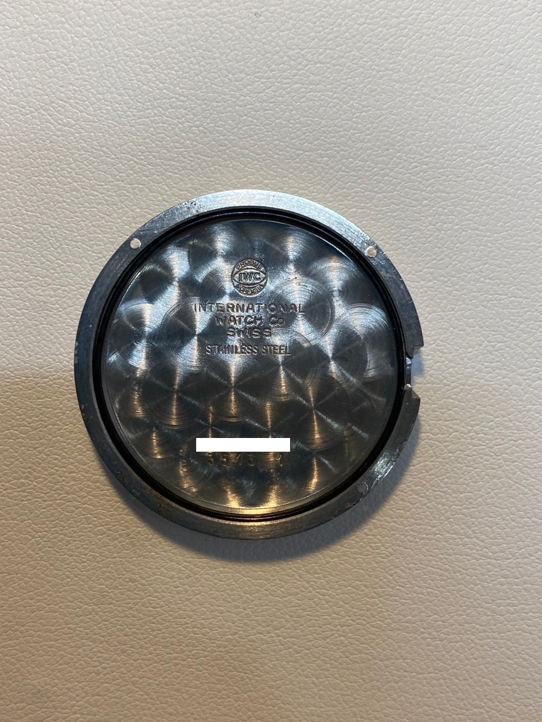 IWC Portofino 3513 1 Automatic Cal.37621 SS Leather Genuine Buckle (SS) White Dial Overhauled Portofino IWC