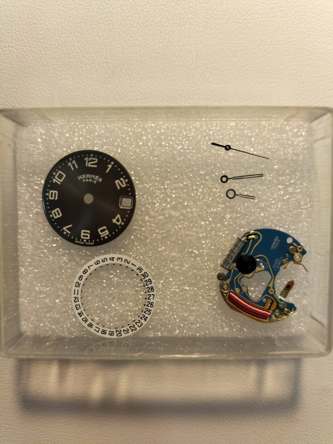 エルメス クリッパー CL4.210 クォーツ SS SS グレー文字盤 箱 保証書 冊子 オーバーホール済み