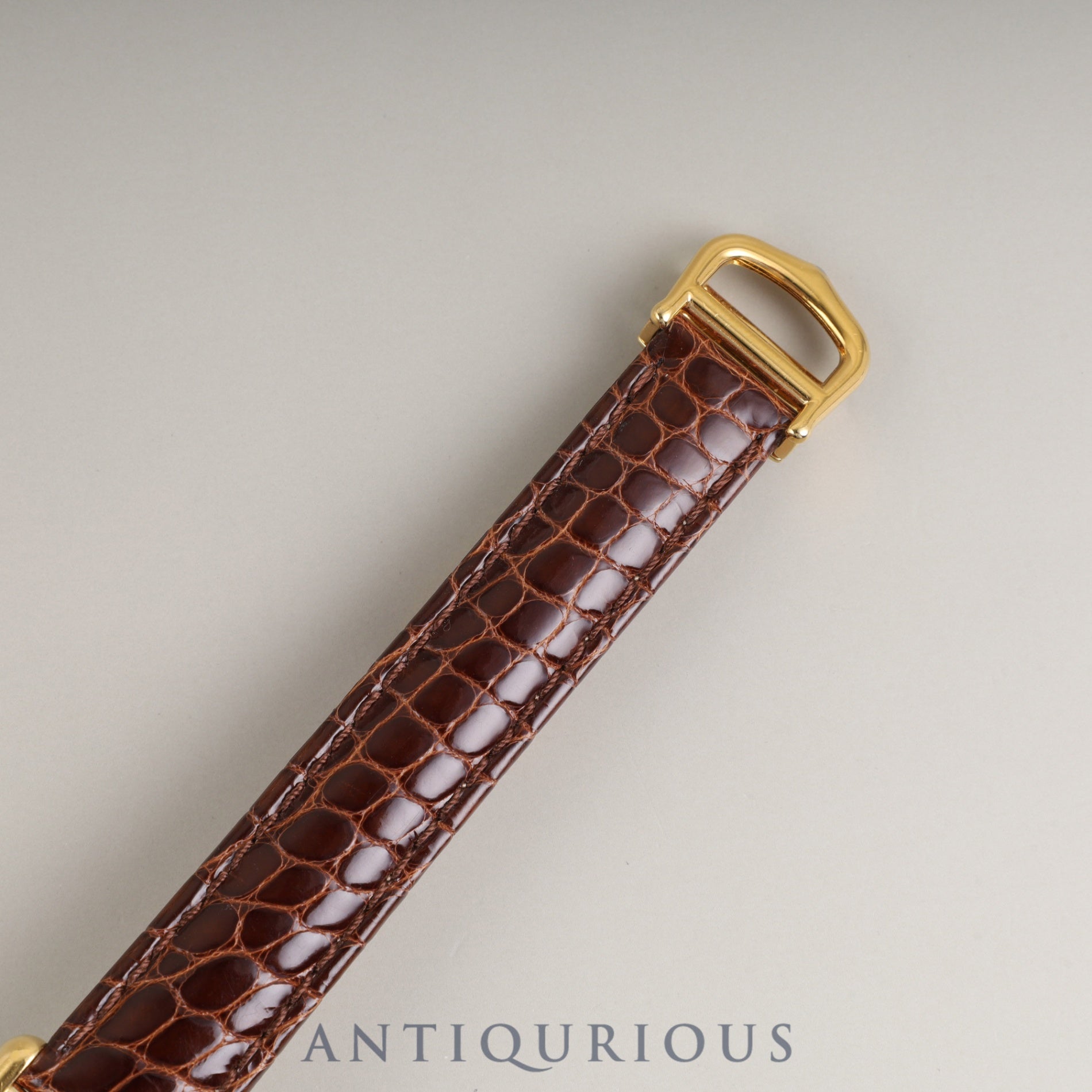 Cartier Must Tank SM 5057001, Quartz movement, SV925, Leather, Genuine D-buckle (GP), Side Trinity dial, circa 1982-circa 1995, Fully serviced at a Cartier boutique