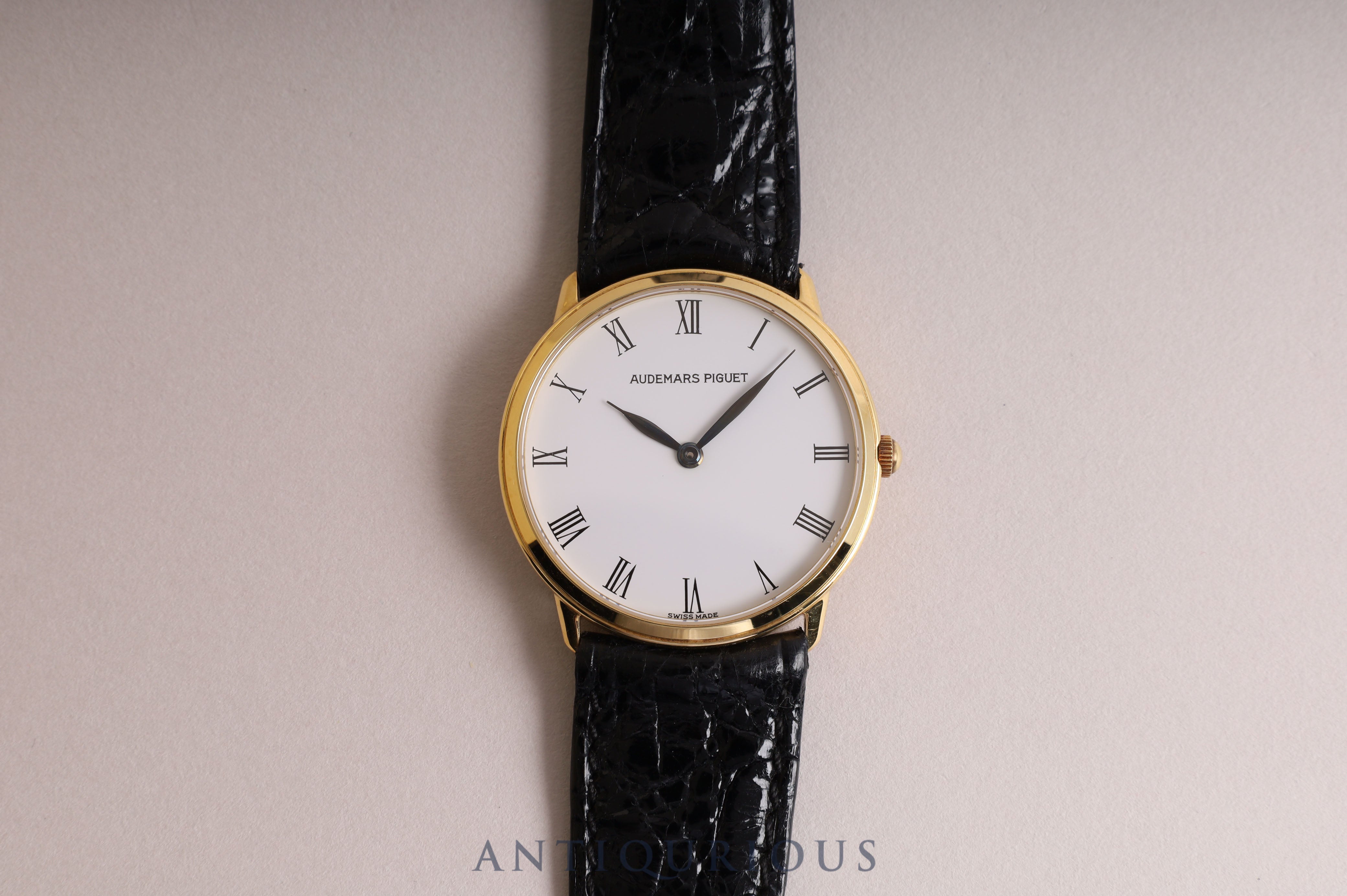 Audemars Piguet YG case white dial