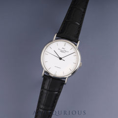 IWC Portofino IW351403 Automatic Caliber C37521 Stainless Steel Leather Movement with Aftermarket Stainless Steel Buckle, White Dial, Overhauled