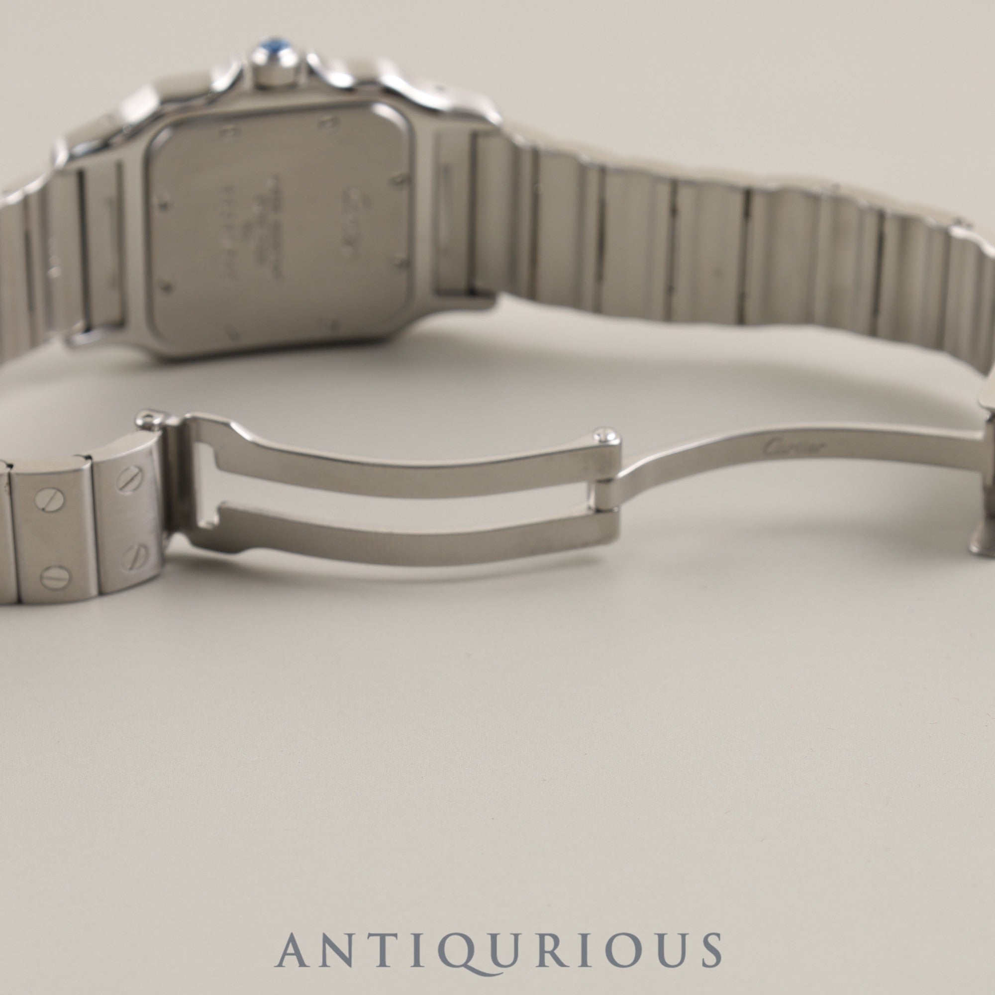 カルティエ サントス ガルベLM W20025D6  / 1564 クォーツ Cal.87  SS SS  アイボリー文字盤 オーバーホール済み