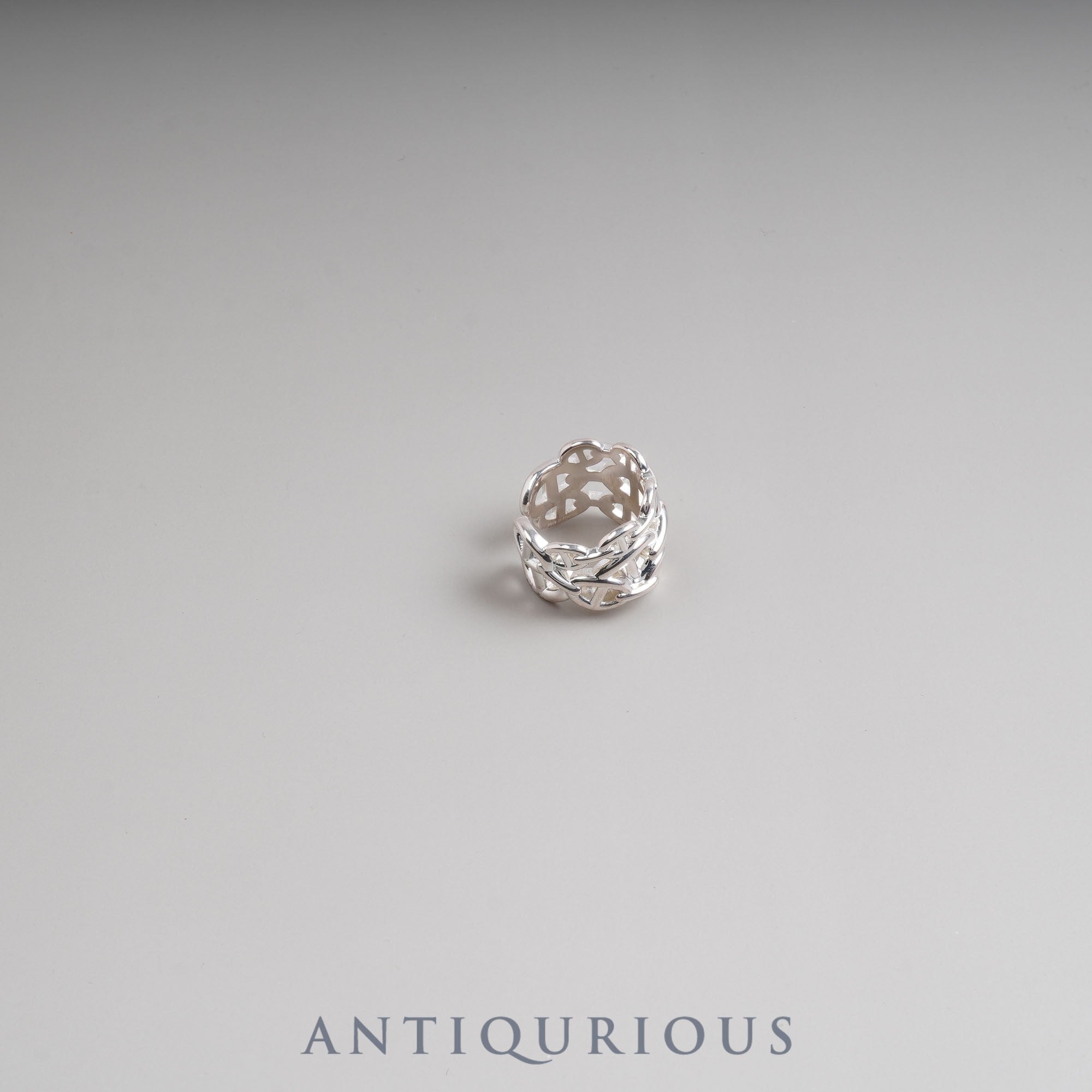 Hermes Ring Chaine d'Ancre Anchaine SV925 #54 Box Warranty Card