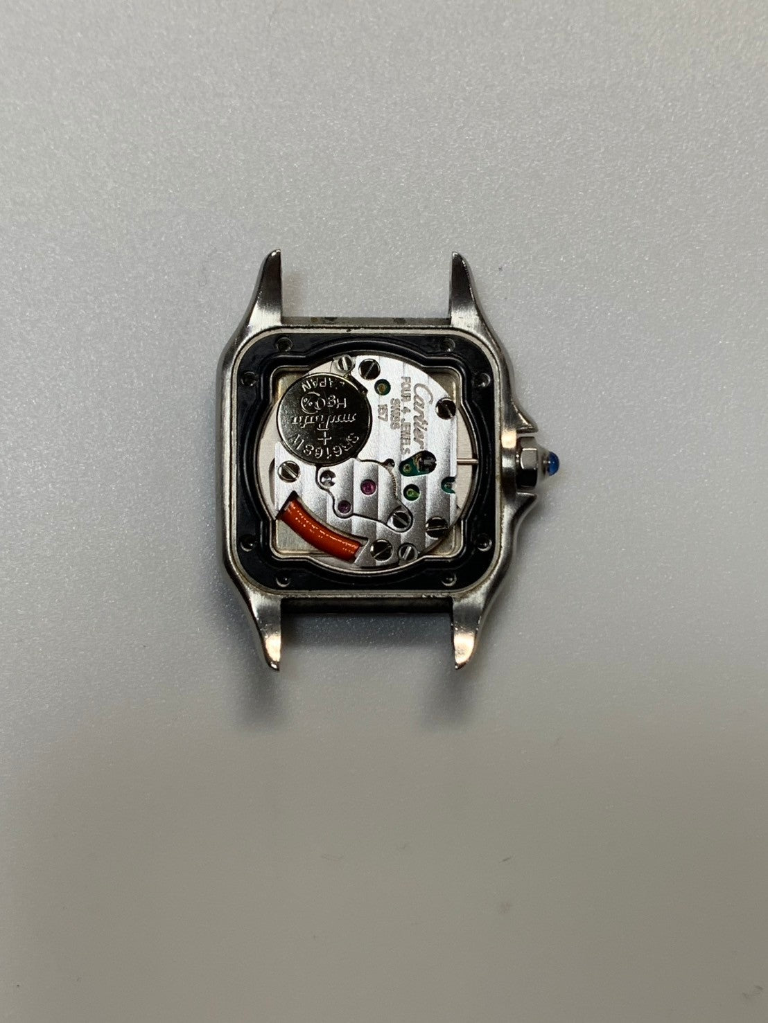 カルティエ パンテール SM W25033P5 / 1320 クォーツ Cal.157 SS SS ホワイトローマン文字盤(SWISS表記) 箱 冊子 保証書(2000年)オーバーホール済み