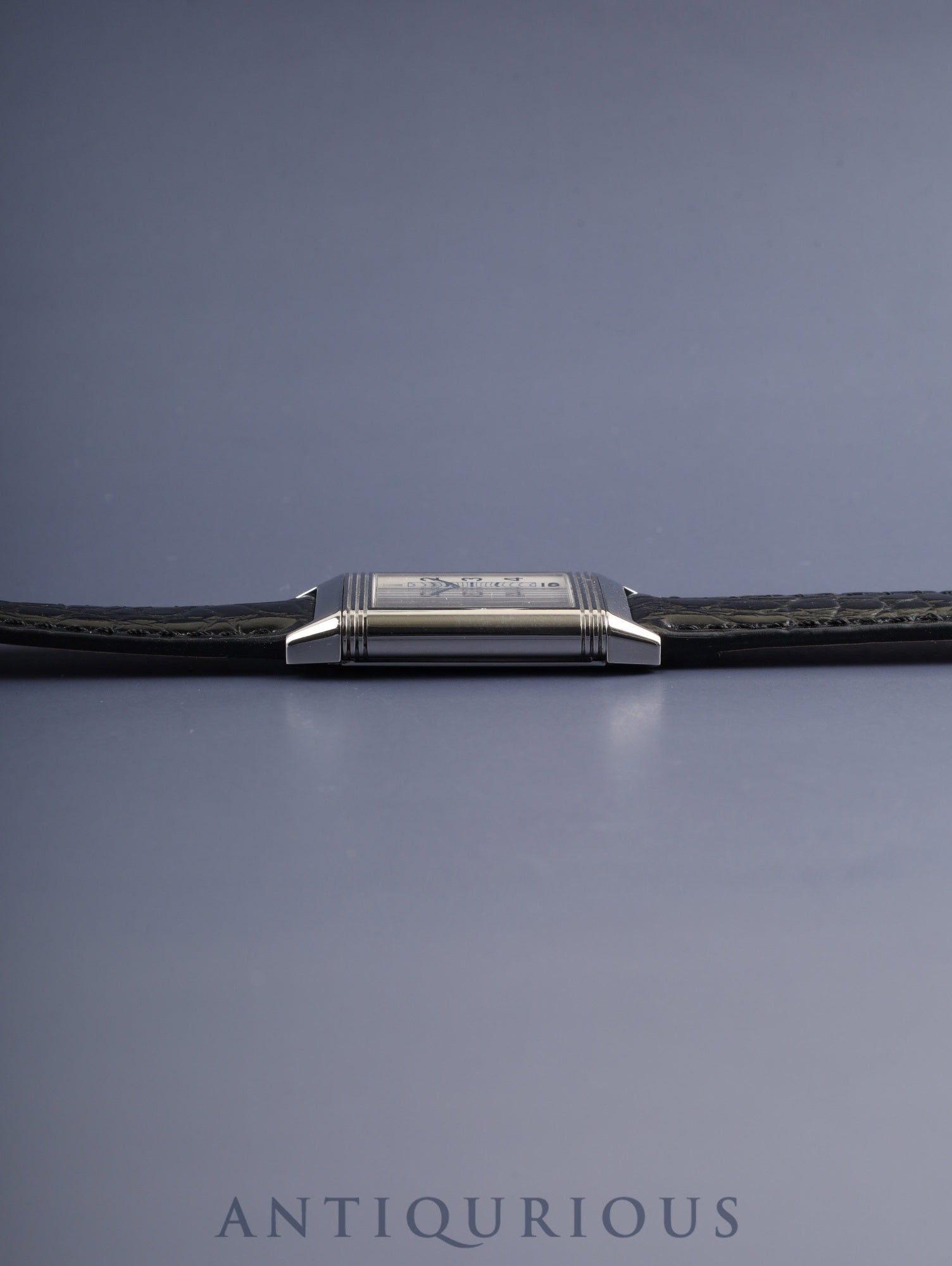 ジャガー・ルクルト レベルソ クラシック 252.8.86 / Q2508410 手巻き Cal.846/1 SS 革 純正バックル(SS) シルバーアラビア文字盤 オーバーホール済み