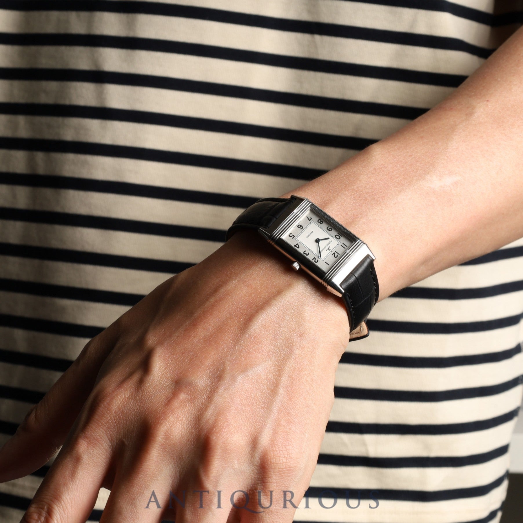 ジャガー・ルクルト レベルソ クラシック 250.8.86 手巻き Cal.846/1 SS 革 純正尾錠(SS) シルバーアラビア文字盤 オーバーホール済み