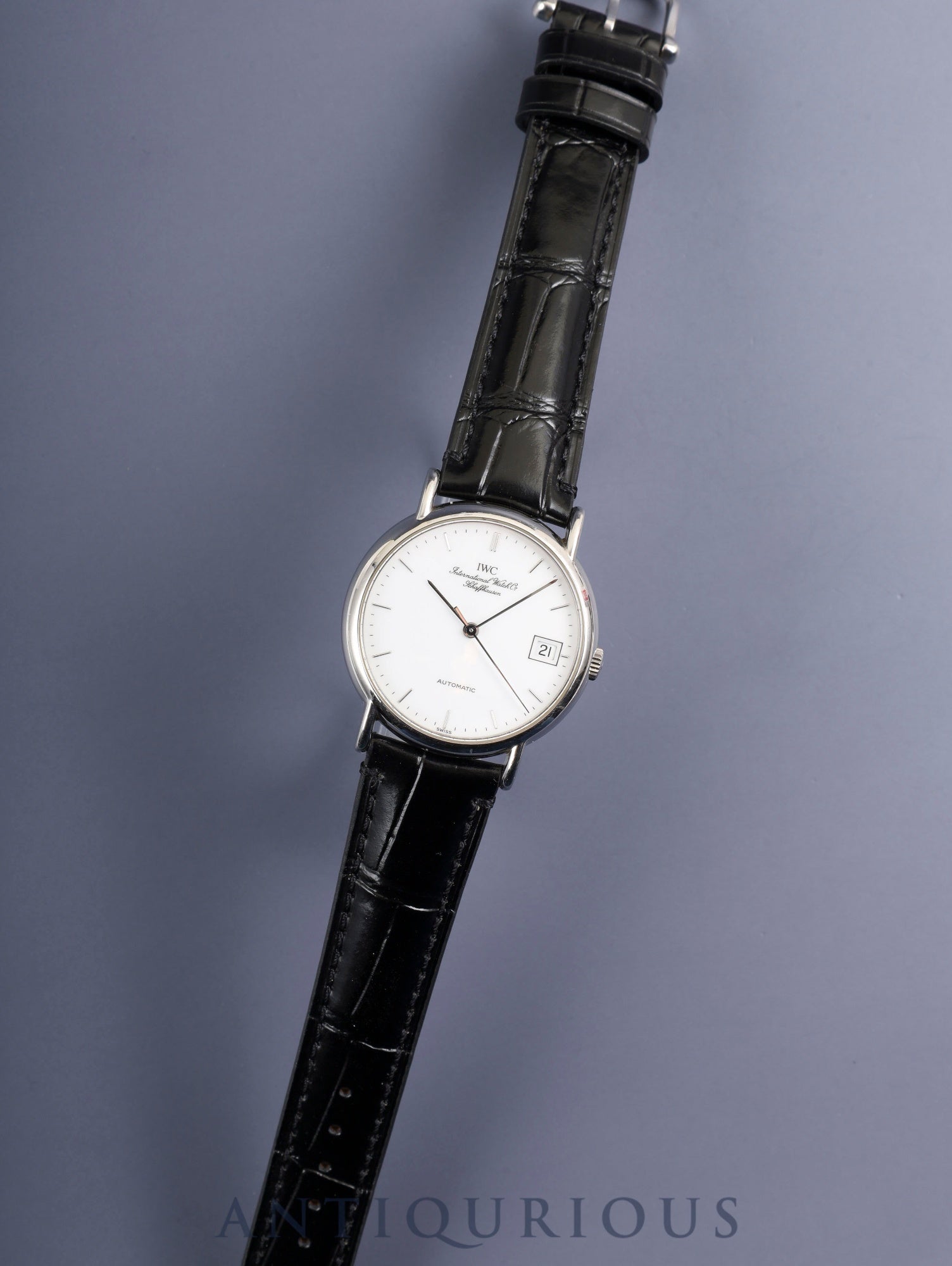 IWC ポートフィノ IW351320 自動巻き Cal.C.37521 SS 革 純正尾錠（SS