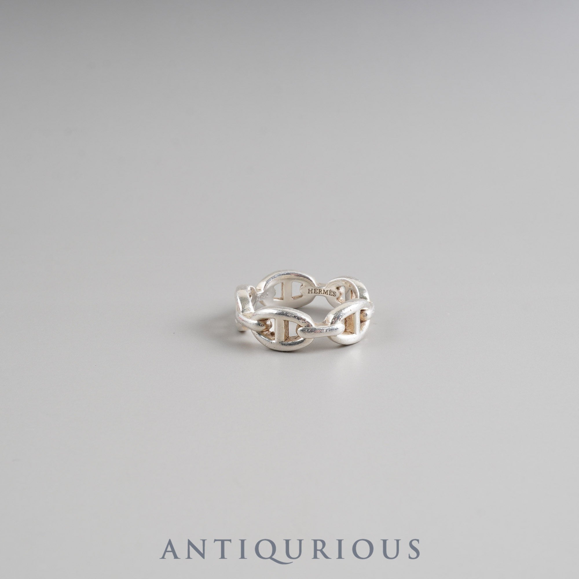 エルメス リング シェーヌダンクル アンシェネ スターリングシルバー #57 箱