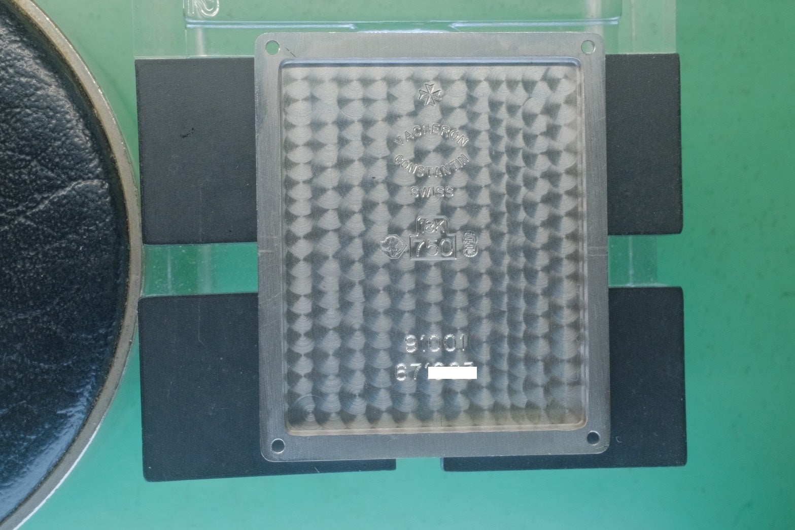 ヴァシュロン・コンスタンタン キャビノチェ 91001/000G-7 手巻き Cal.1017 750 純正革ベルト 純正尾錠(750) ホワイト文字盤 箱 ケース 冊子 保証書(1996年) オーバーホール済み