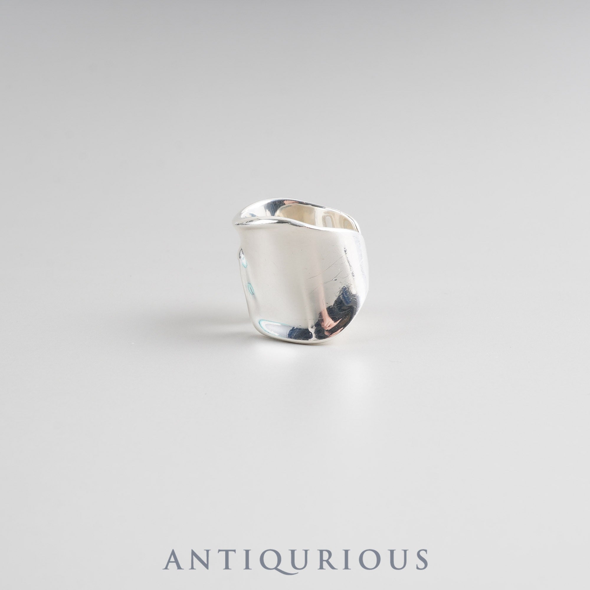 Tiffany Ring Elsa Peretti Split SV925 #7 (US) Approx. Size 14 Dust Bag