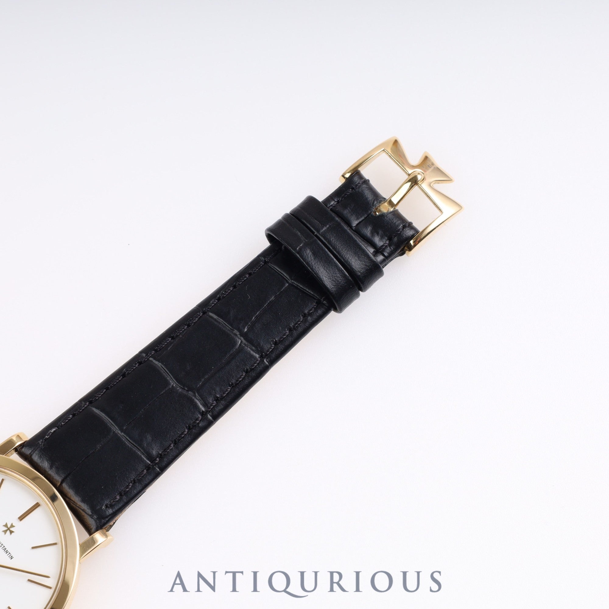 Vacheron Constantin Essential 92240/000J-4 Manual winding Cal.1014/1 YG Leather White dial Box Case Warranty card