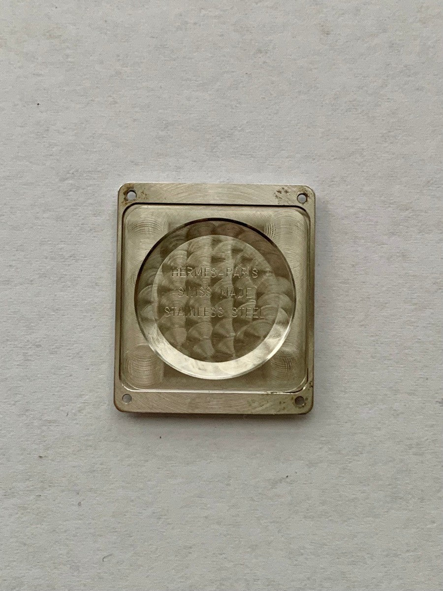 エルメス ケープコッド CC1.710 自動巻き SS 革 純正尾錠(SS) シルバーアラビア文字盤 オーバーホール済み