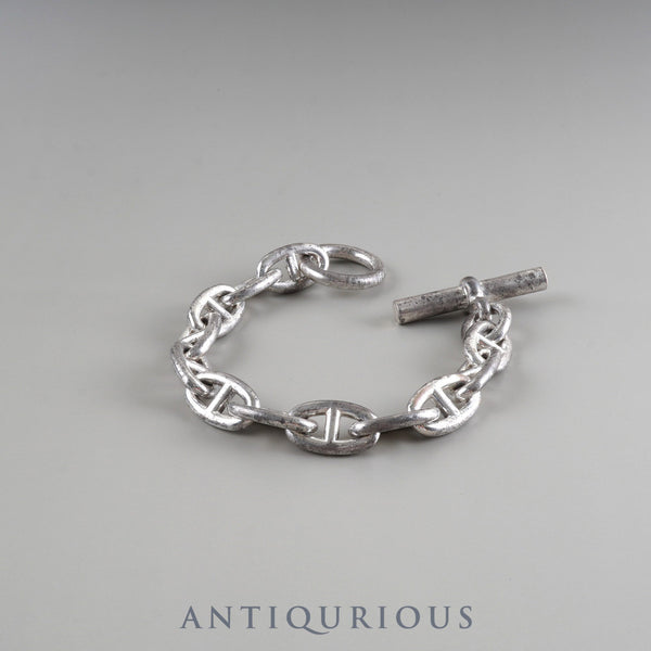 エルメス ブレスレット シェーヌダンクル TGM 12コマ SV925 マルジェラ期