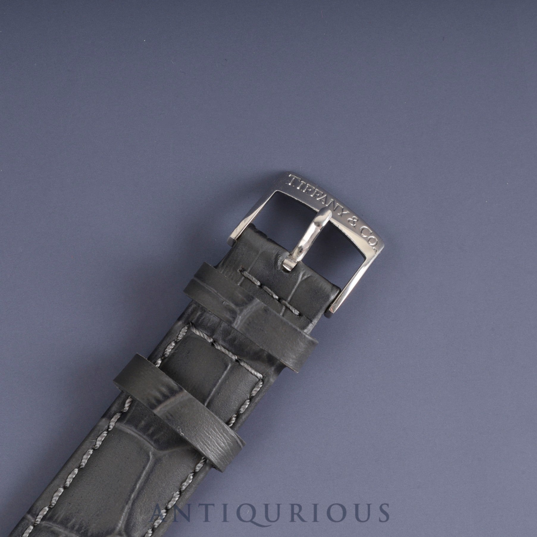 ティファニー クラシックトノー スモールセコンド 515.1018 クォーツ Cal.980-163 SS 革 純正尾錠(SS) ホワイトアラビア文字盤 オーバーホール済み