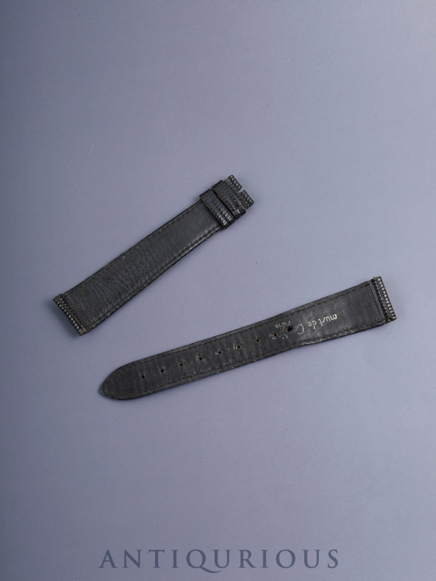 カルティエ マストタンク LM 手巻き Cal.78-1 SV925 革 純正ピンバックル(GP)オニキス文字盤(SWISS表記)純正レザーベルト付き オーバーホール済み 新品仕上げ済み