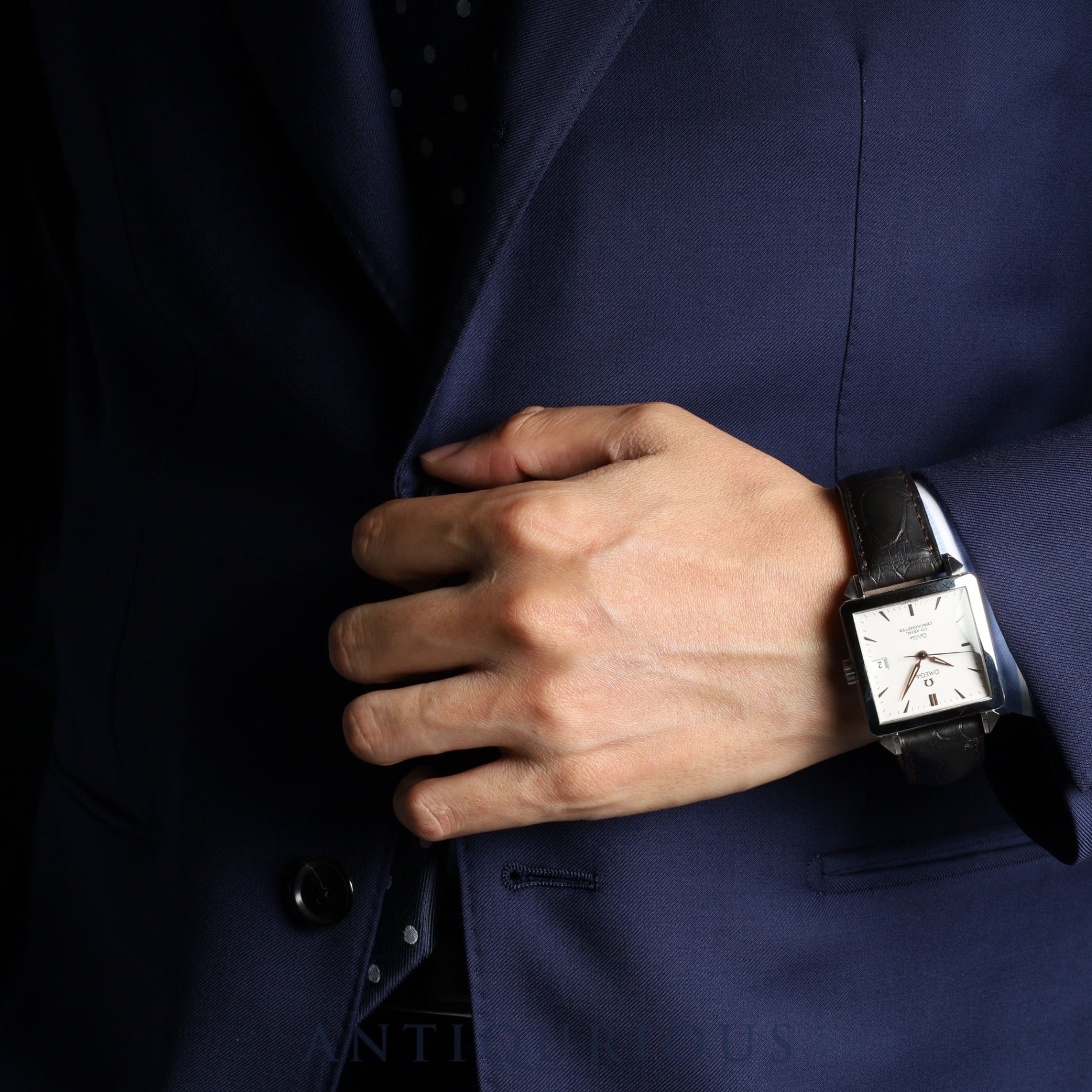 Omega De Ville De Ville Byzantium 7806.30.32 / 168.1305 Automatic Cal.2500C SS Genuine leather strap Genuine buckle (SS) Silver dial Limited to 600 pieces Box Booklet Overhauled