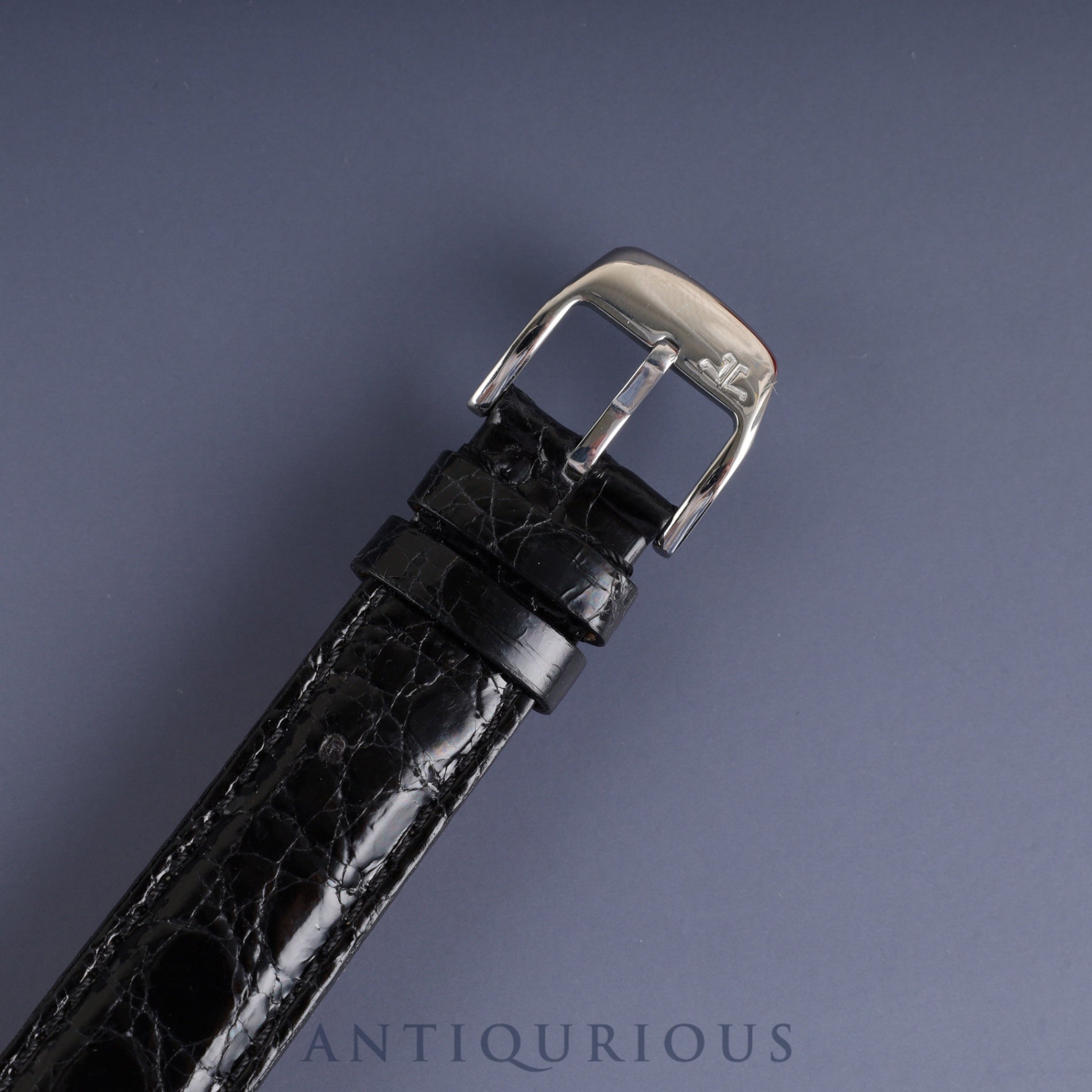 Jaeger-LeCoultre Reverso Classic 250.8.86 Manual Winding Caliber 846/1 Stainless Steel Leather Strap with Genuine Stainless Steel Buckle Silver Arabic Dial (Slight Scratches on Back) Overhauled