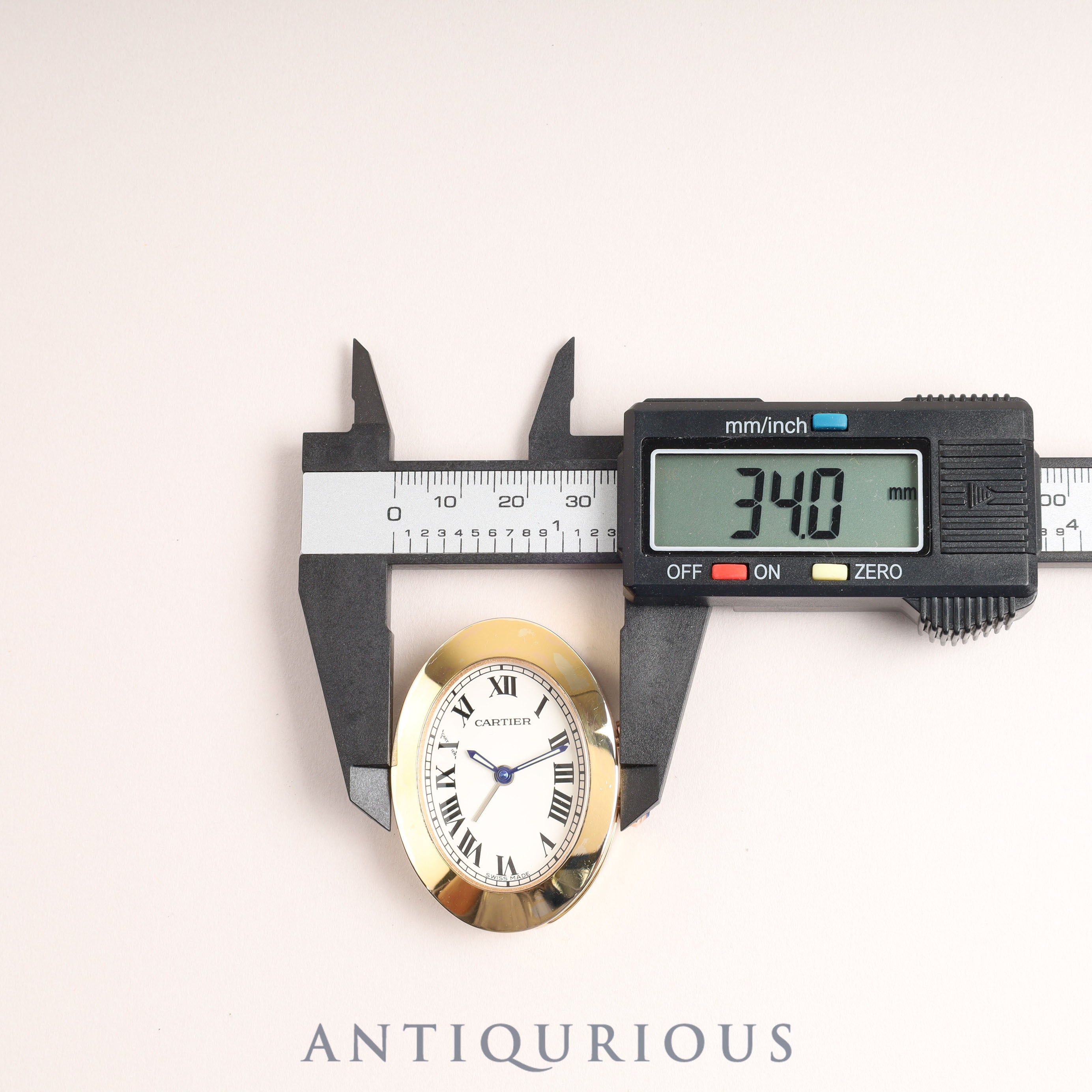 Cartier Baignoire Table Clock