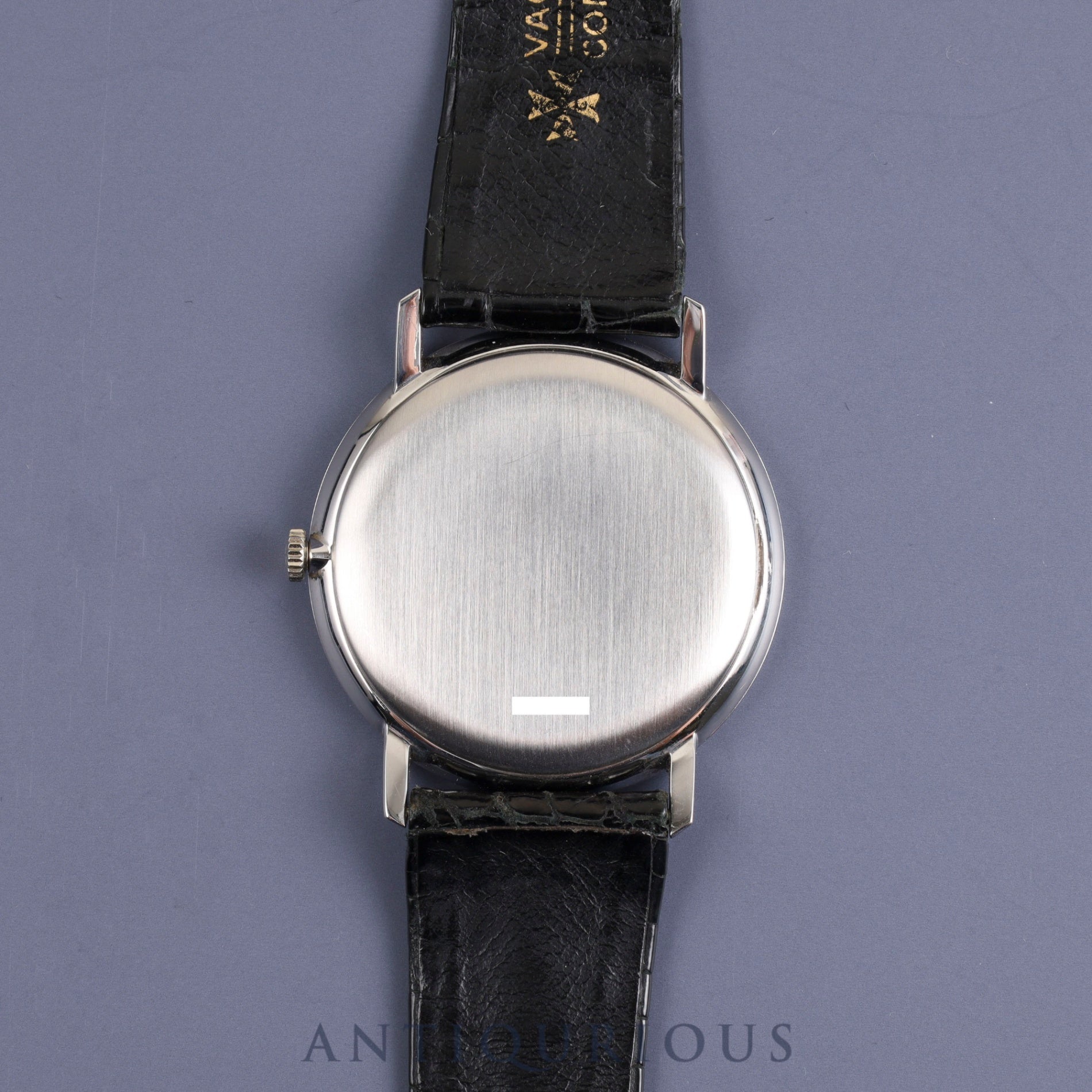 Vacheron Constantin Round 34010 Manual winding Cal.K1014 SS Genuine leather strap Genuine buckle (SS) Silver dial 35.0mm 1970s Overhauled