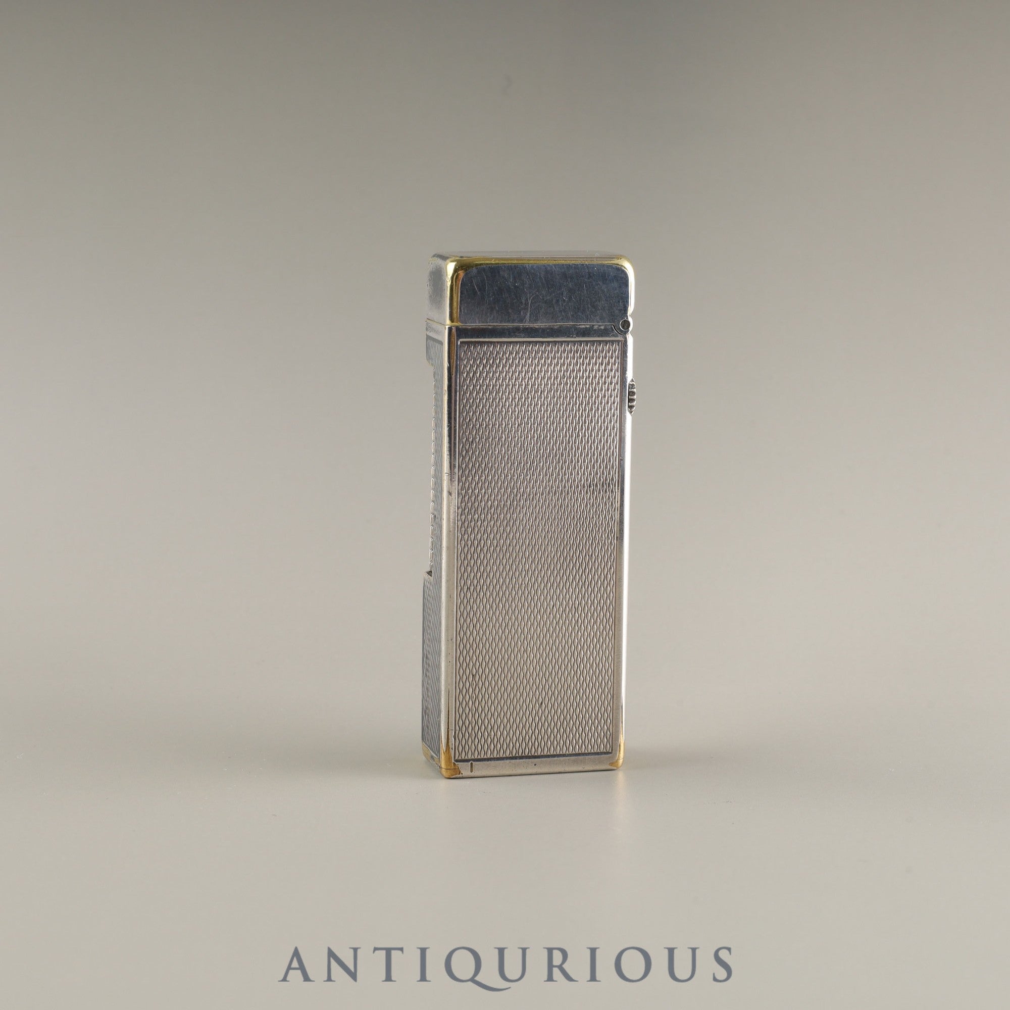 Dunhill Lighter Burley SS Mechanically Adjusted