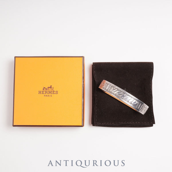 エルメス ブレスレット バングル トゥアレグ SV/レザー T5