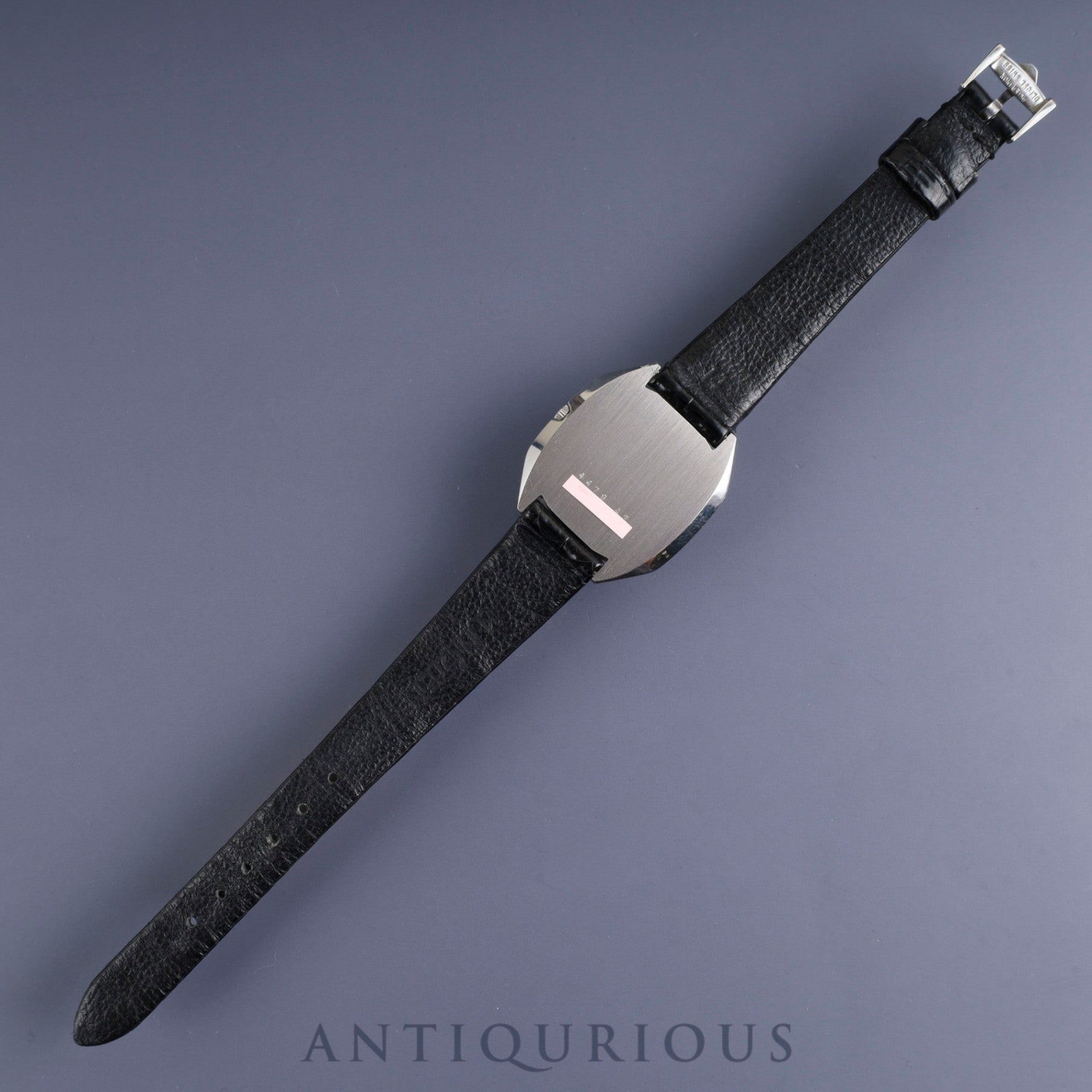 Jaeger-LeCoultre Octagonal Case 4479 42 Manual Winding Cal.861 SS Leather Genuine Buckle (SS) White Roman Dial Warranty (Unsigned) Overhauled