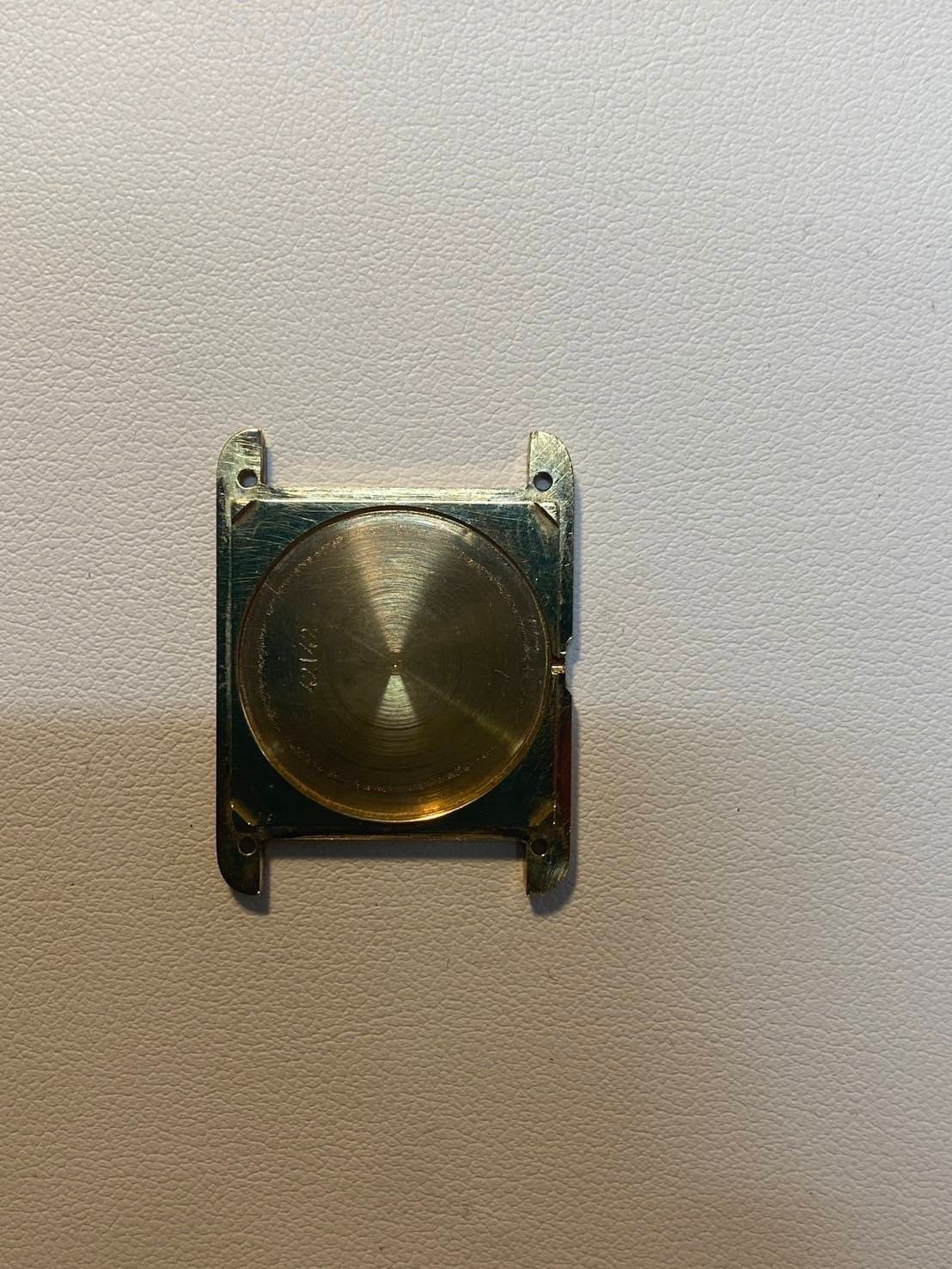 Cartier Must Tank LM 6 81006 Quartz Cal.81 SV925 Leather Genuine Buckle Grey Roman Dial Overhauled