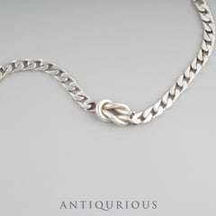 ティファニー ブレスレット センターノット喜平 SV925