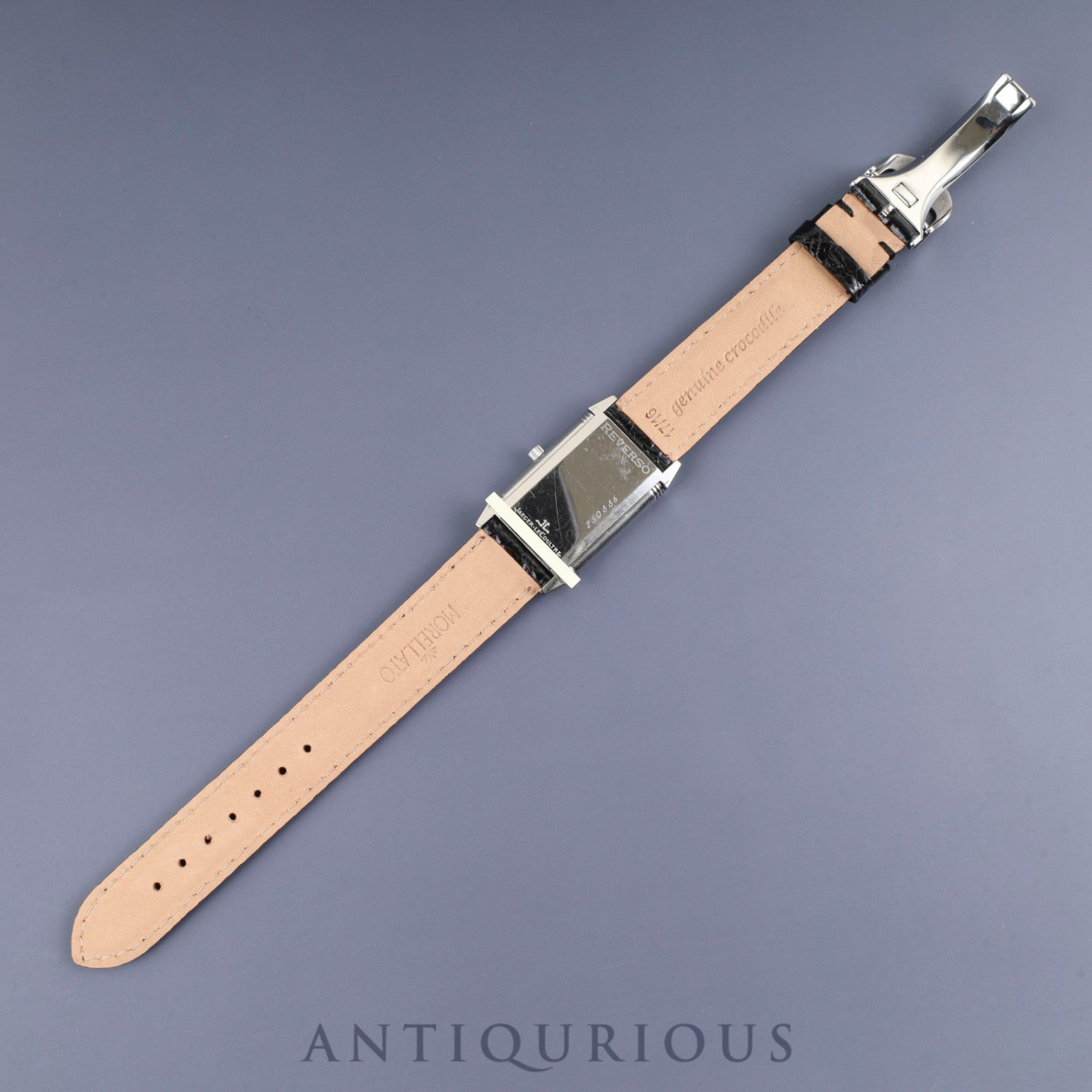 ジャガー・ルクルト レベルソ クラシック 250.8.86 手巻き Cal.846/1 SS 純正Dバックル (SS) 23mm×38mm シルバーアラビア文字盤 オーバーホール済み