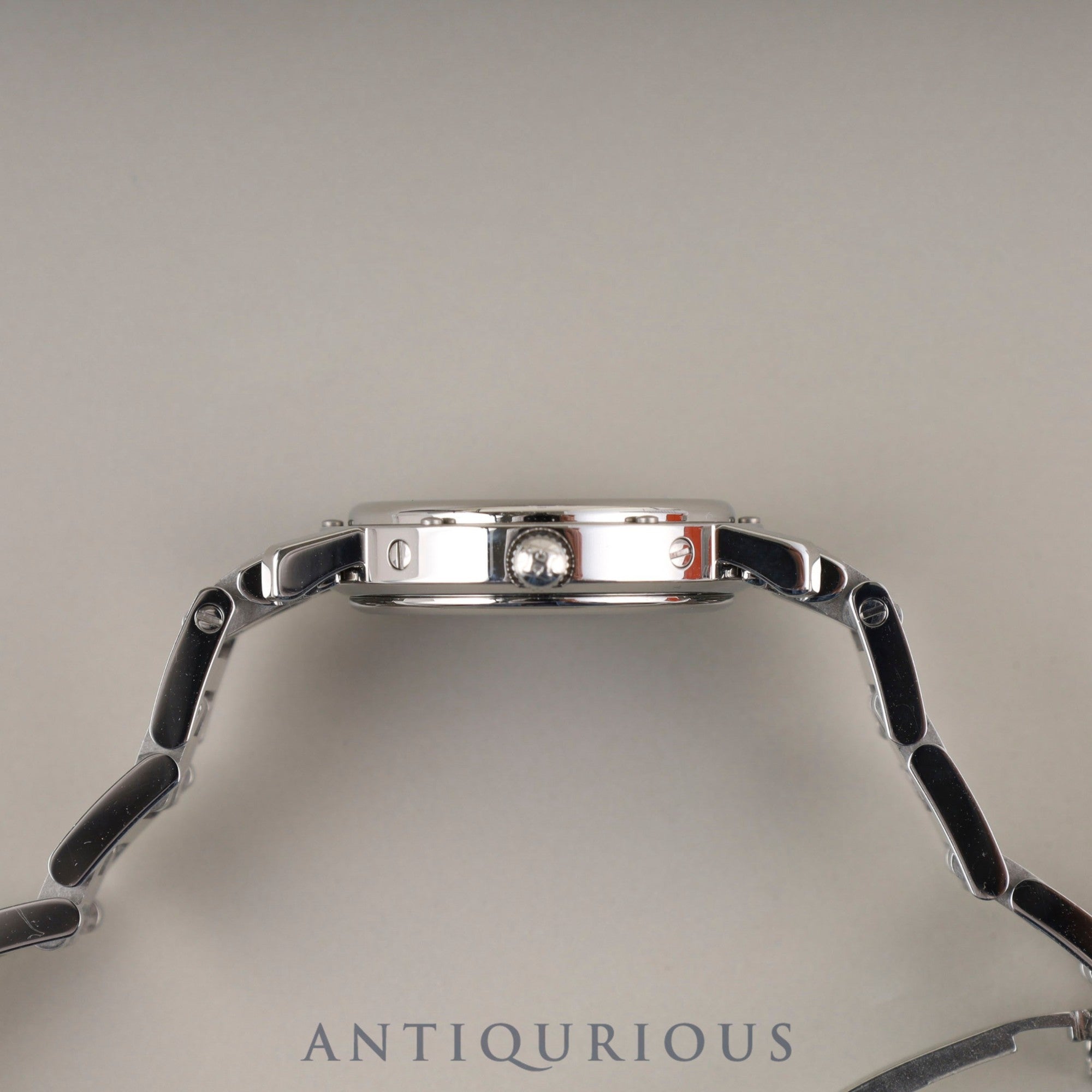 エルメス クリッパー CL4.210 クォーツ SS SS グレー文字盤 箱 保証書 冊子 オーバーホール済み