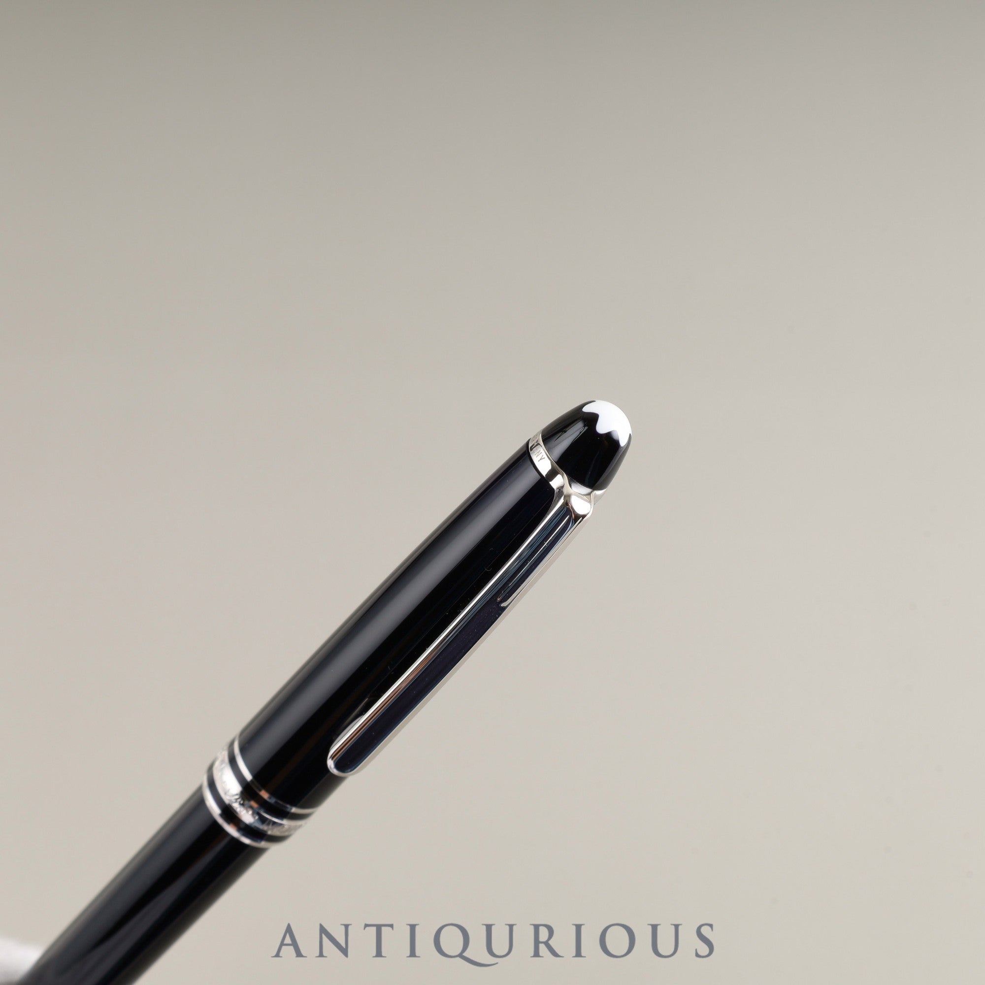 Montblanc Meisterstück Picks Twist Ballpoint Pen Metal x Resin Black x Silver Box Warranty Card (2007) New Refill Included