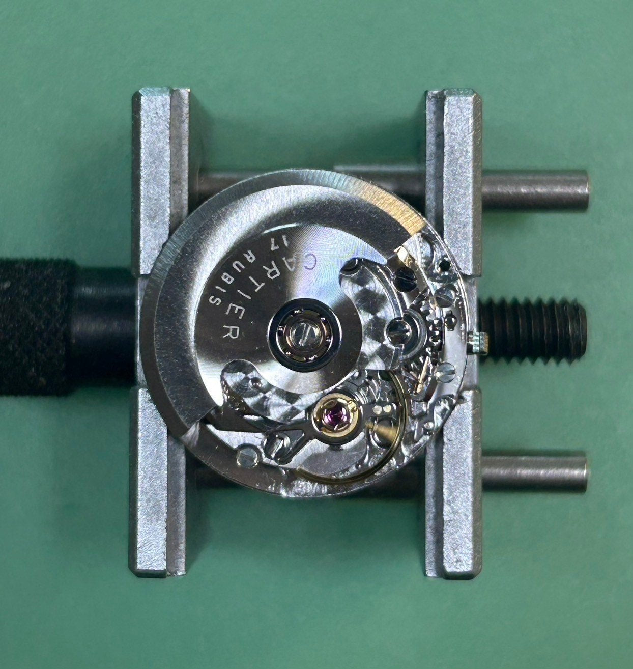 Cartier Santos Carrée LM 2961 Automatic Cal.2671 SS/YG SS/YG Ghost Gray Dial (SWISS marking) Overhauled