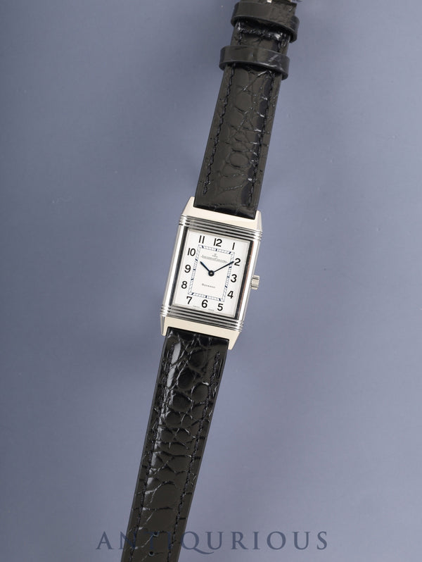 ジャガー・ルクルト レベルソ クラシック 252.8.86 / Q2508410 手巻き Cal.846/1 SS 革 純正バックル(SS) シルバーアラビア文字盤 オーバーホール済み