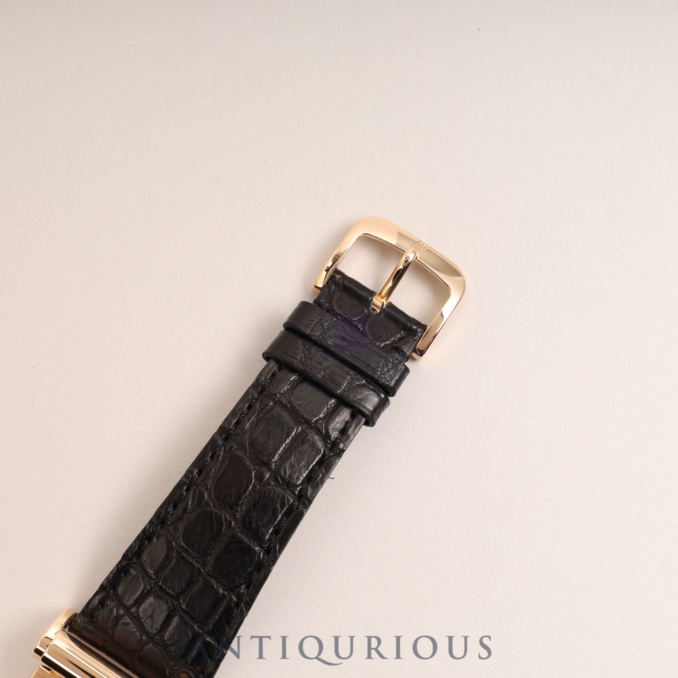 オーデマ・ピゲ カナぺ 149340R.00.A002XX.01 手巻き Cal.2085/2832 750PG 革 純正尾錠(750PG)アイボリー文字盤 紙箱 コンプリートサービス済み