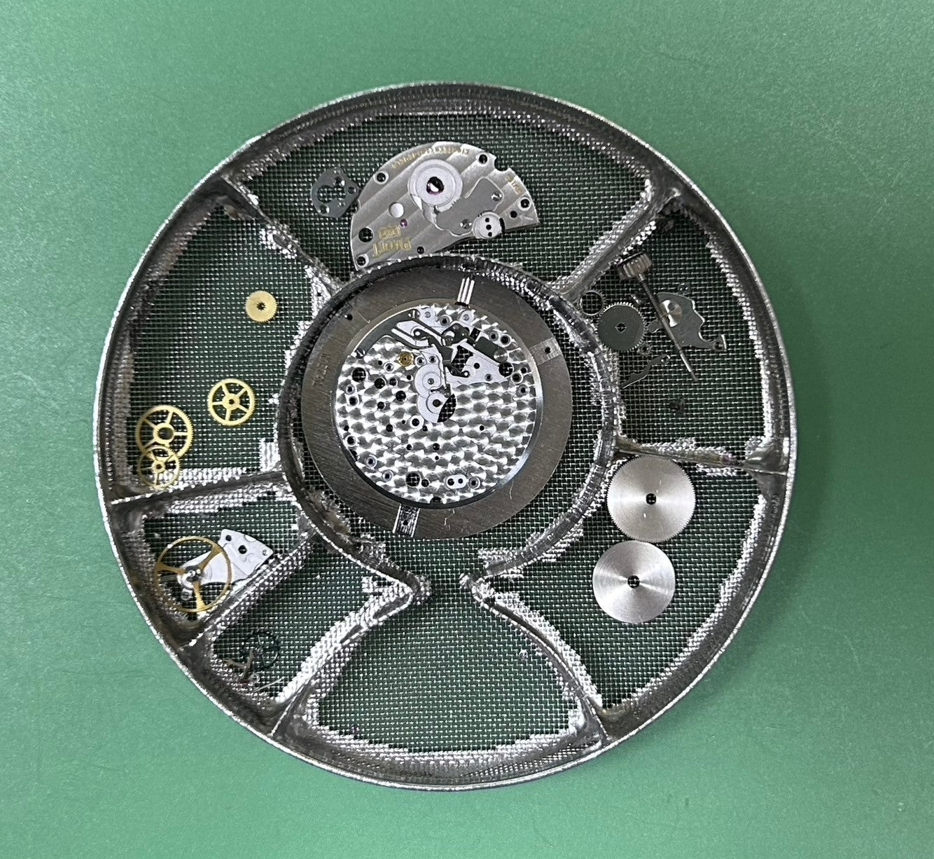 Piaget Tradition La Côte aux Fées 90035 Manual Winding Caliber 430P 750 Leather Watch with Genuine Buckle (750) Silver Dial Overhauled